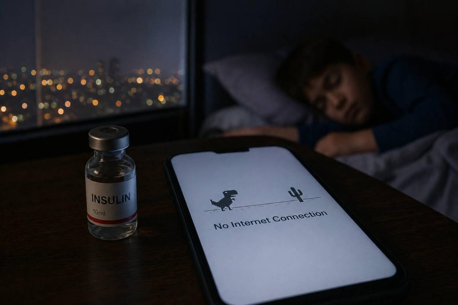 وصل نشدن سنسور پایش قند خون بدون اینترنت