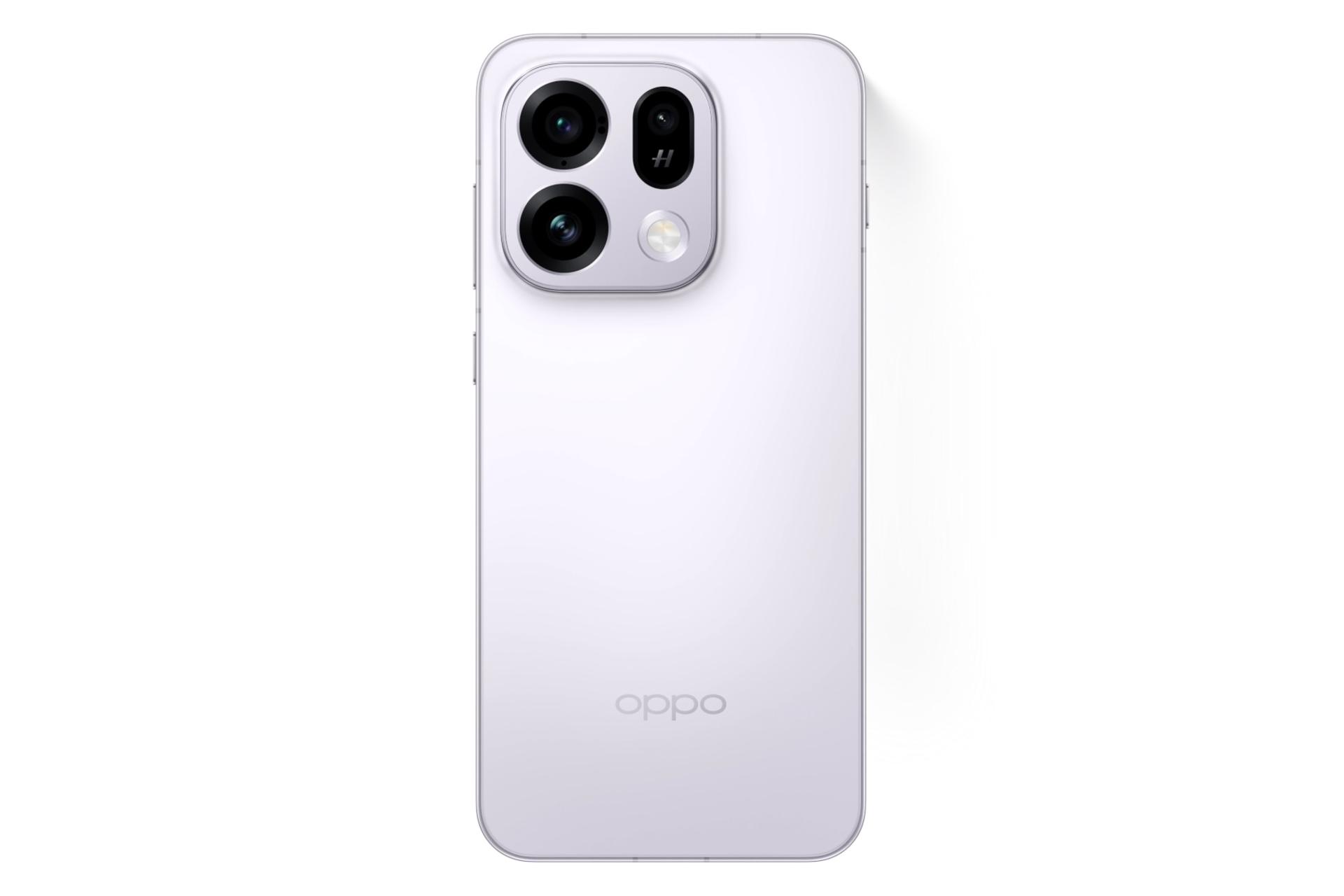 پنل پشت و چینش دوربین گوشی موبایل فایند X9s اوپو ارغوانی / Oppo Find X9s