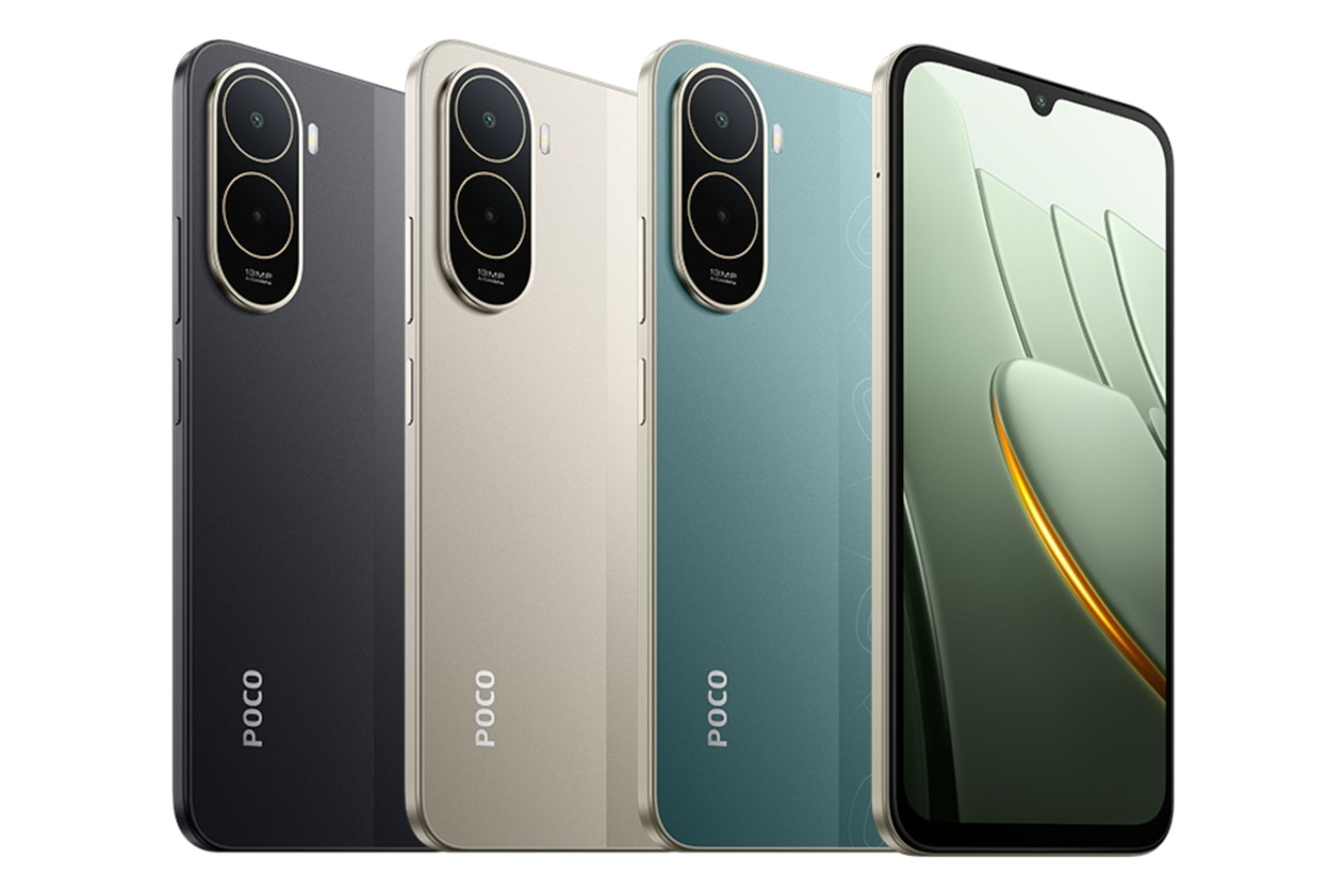 گوشی موبایل پوکو C81 پرو شیائومی در رنگ های مختلف / Xiaomi Poco C81 Pro