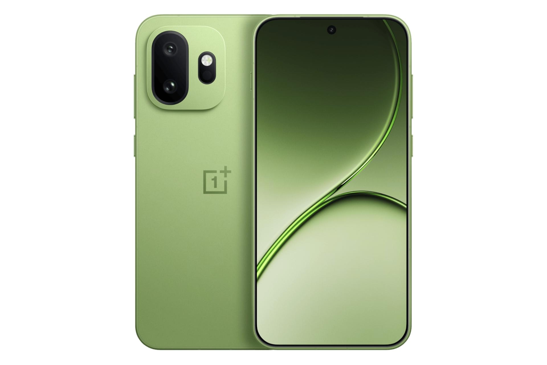 پنل جلو و پشت گوشی موبایل وان پلاس 15T سبز / OnePlus 15T