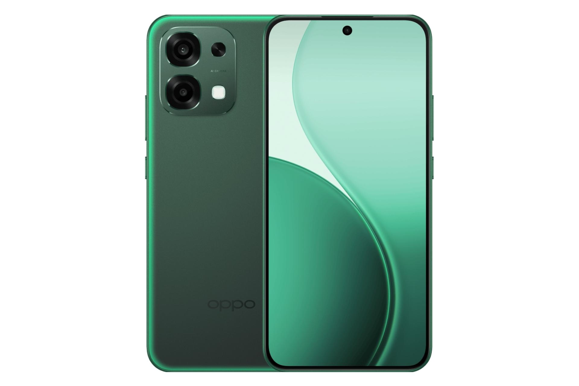 پنل جلو و پشت گوشی موبایل F33 اوپو سبز تیره / Oppo F33