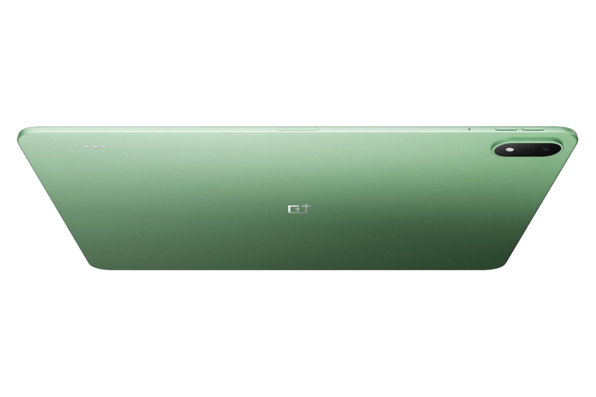 پنل پشت و چینش دوربین تبلت وان پلاس پد 4 سبز روشن / OnePlus Pad 4