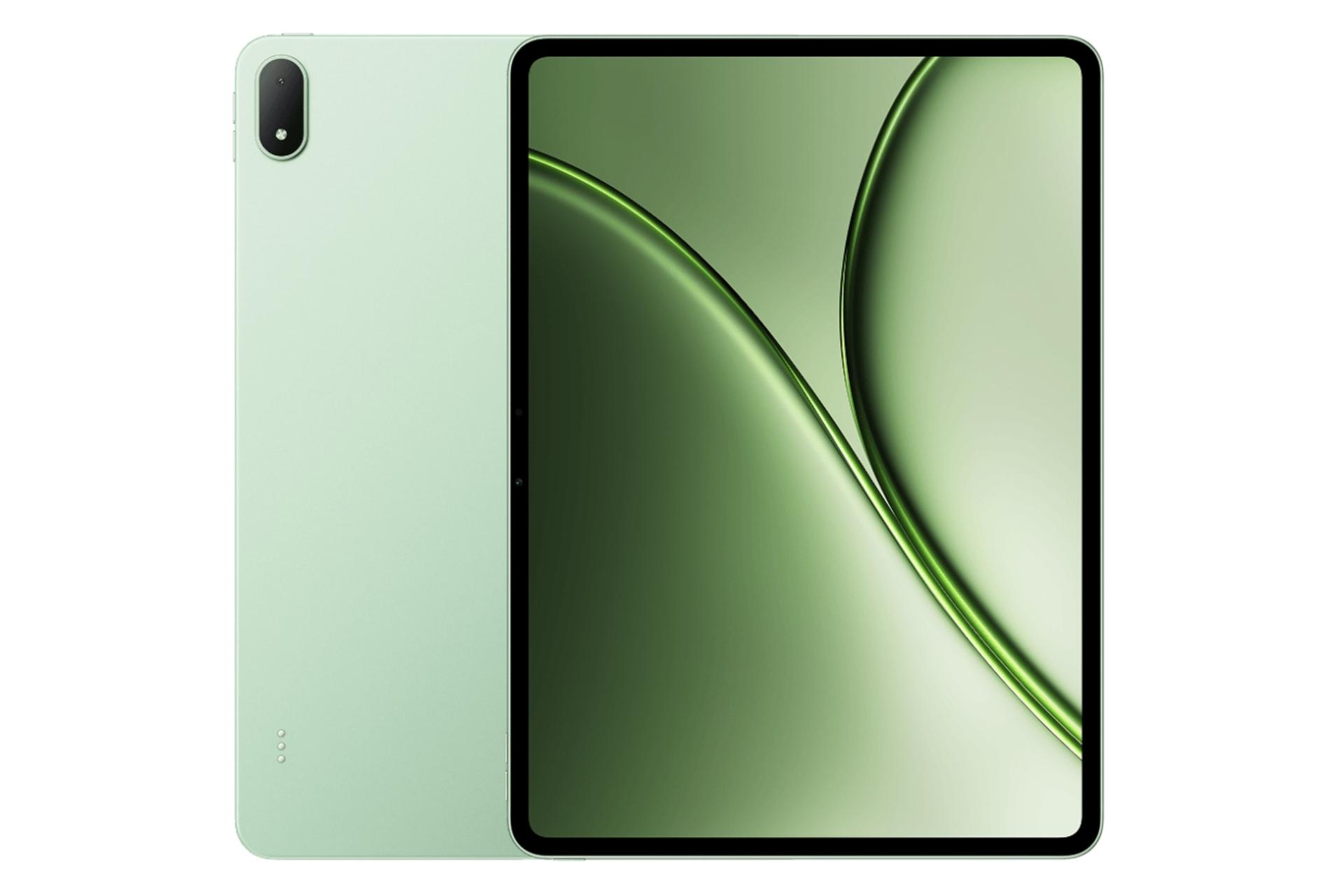 پنل جلو و پشت تبلت وان پلاس پد 4 سبز روشن / OnePlus Pad 4