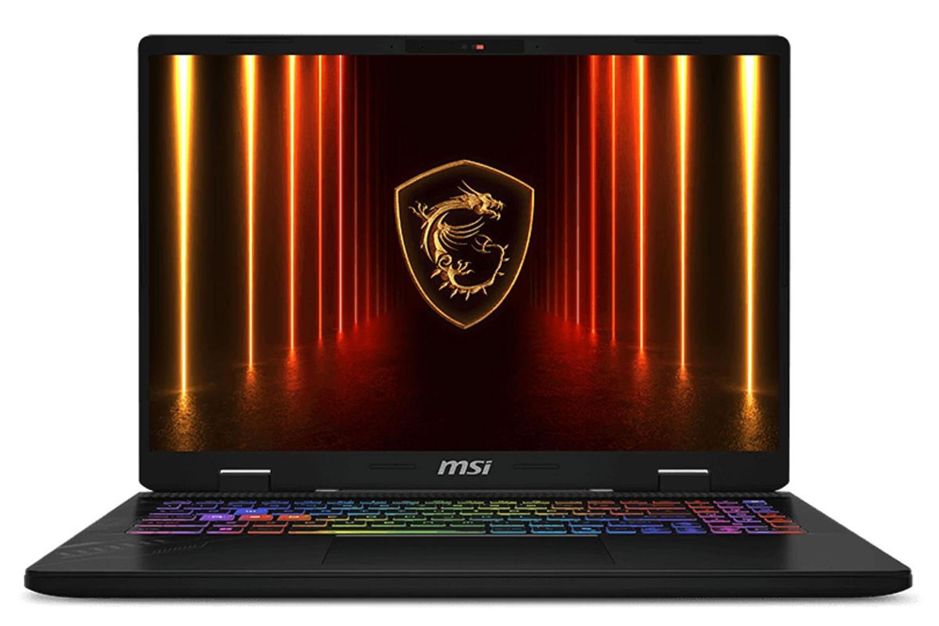 لپ تاپ ام اس آی MSI Crosshair 16 HX AI D2XW نمای جلو