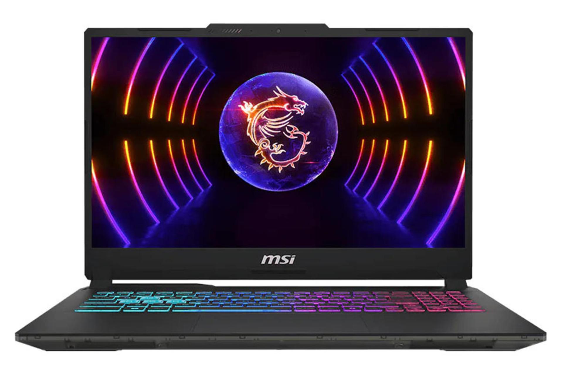 لپ تاپ ام اس آی MSI Cyborg 15 A13U نمای جلو