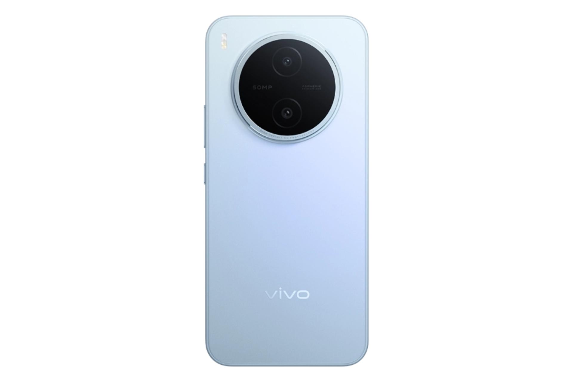 پنل پشت و چینش دوربین گوشی موبایل Y600 پرو ویوو آبی روشن / vivo Y600 Pro