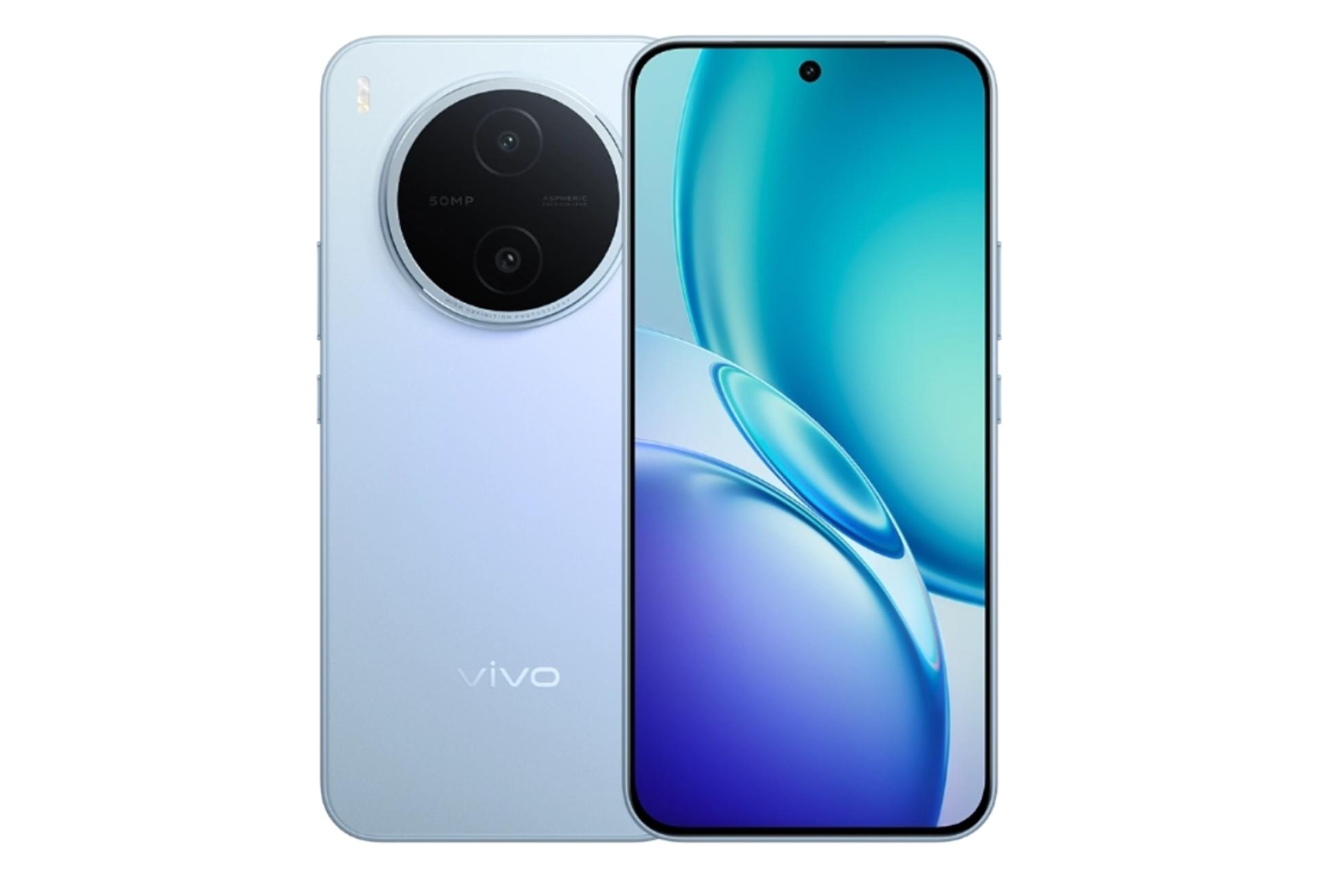 پنل جلو و پشت گوشی موبایل Y600 پرو ویوو آبی روشن / vivo Y600 Pro