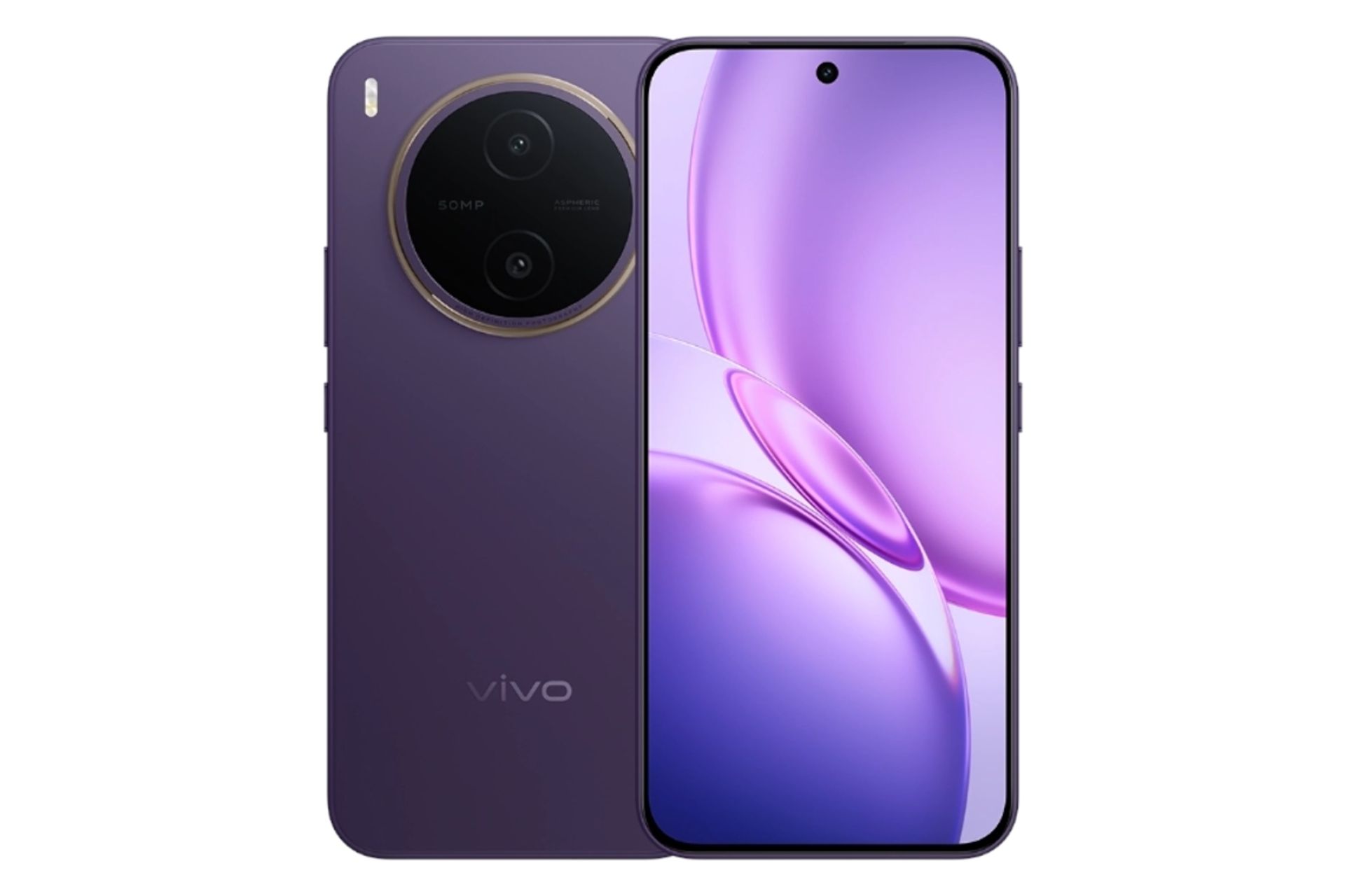 پنل جلو و پشت گوشی موبایل Y600 پرو ویوو بنفش تیره / vivo Y600 Pro
