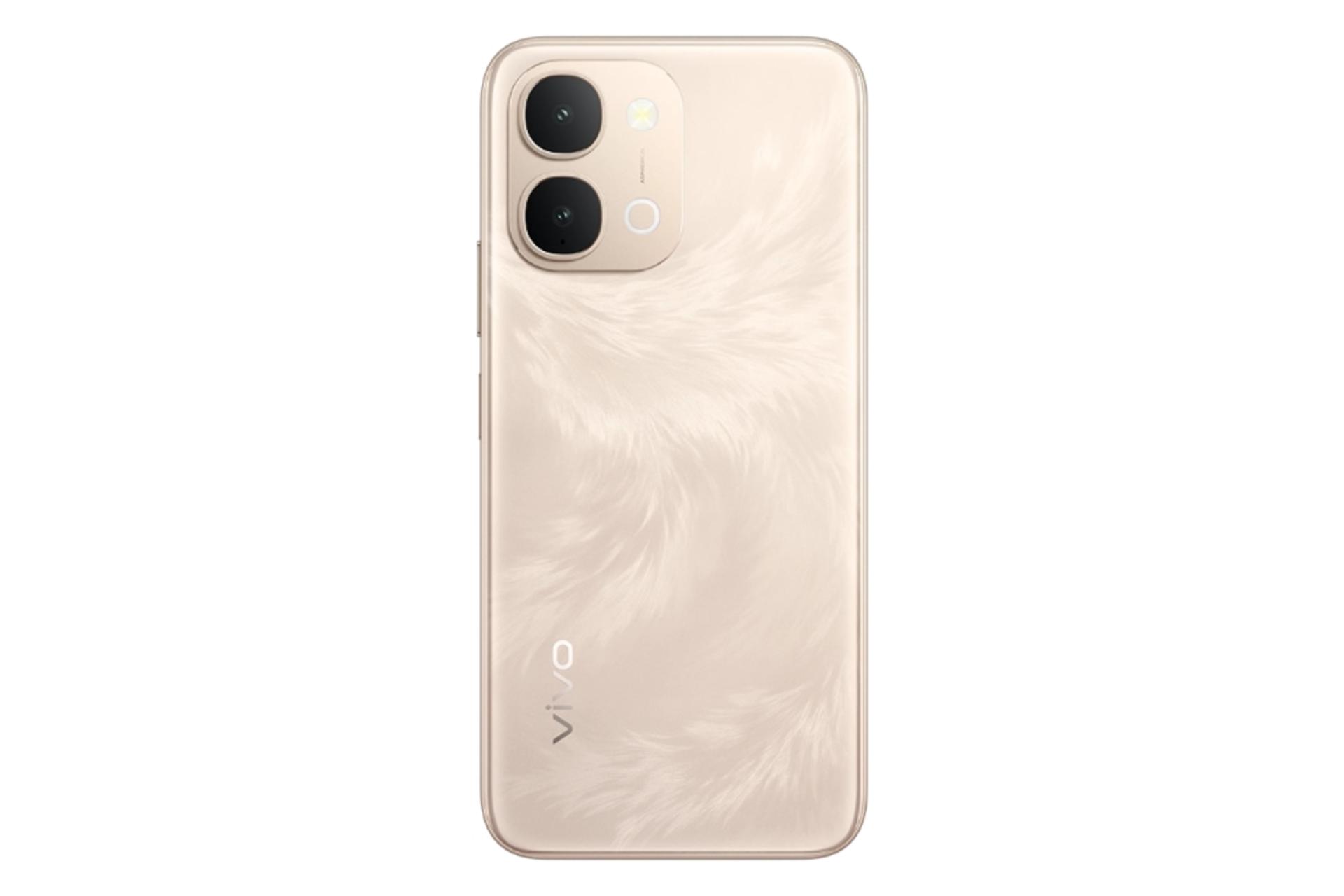 پنل پشت و چینش دوربین گوشی موبایل Y6 ویوو طلایی / vivo Y6