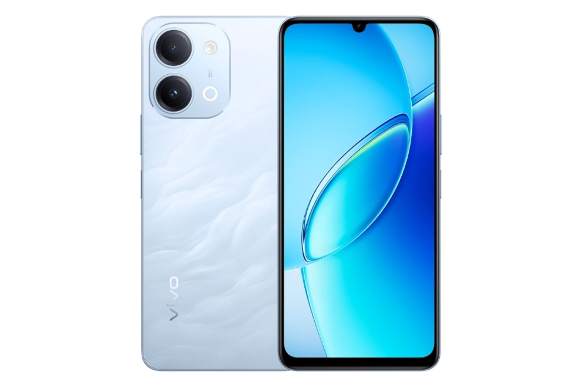 پنل جلو و پشت گوشی موبایل Y60 ویوو آبی روشن / vivo Y60