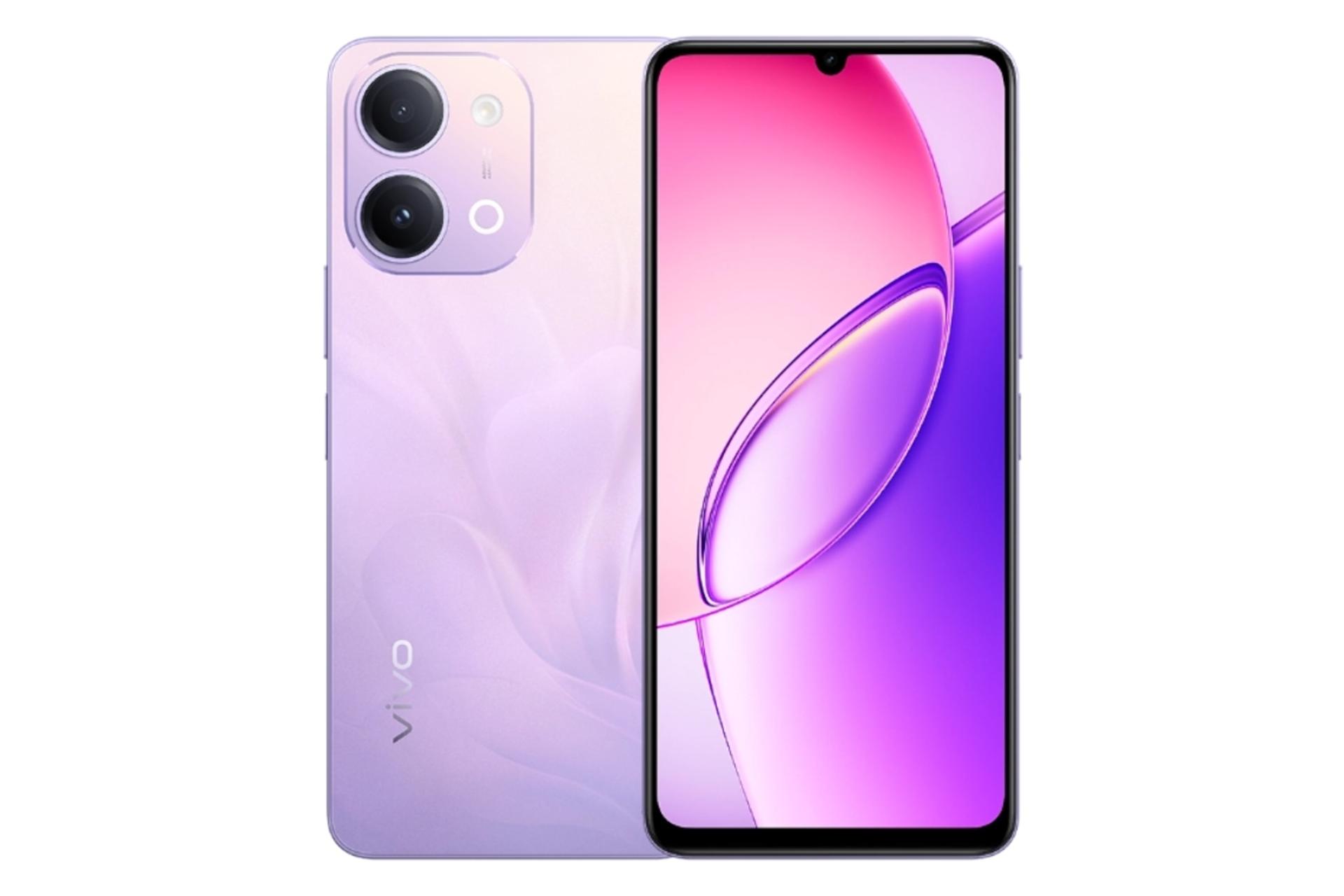 پنل جلو و پشت گوشی موبایل Y60 ویوو ارغوانی / vivo Y60