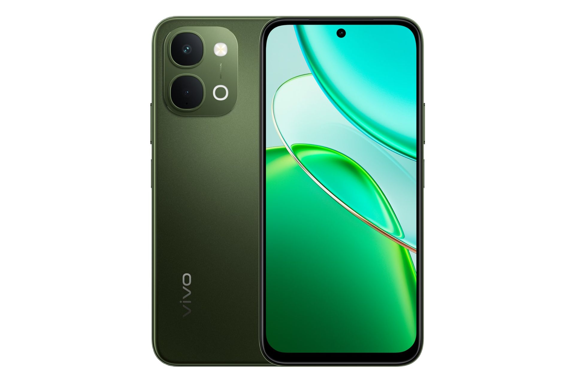 پنل جلو و پشت گوشی موبایل T5x ویوو سبز تیره / vivo T5x