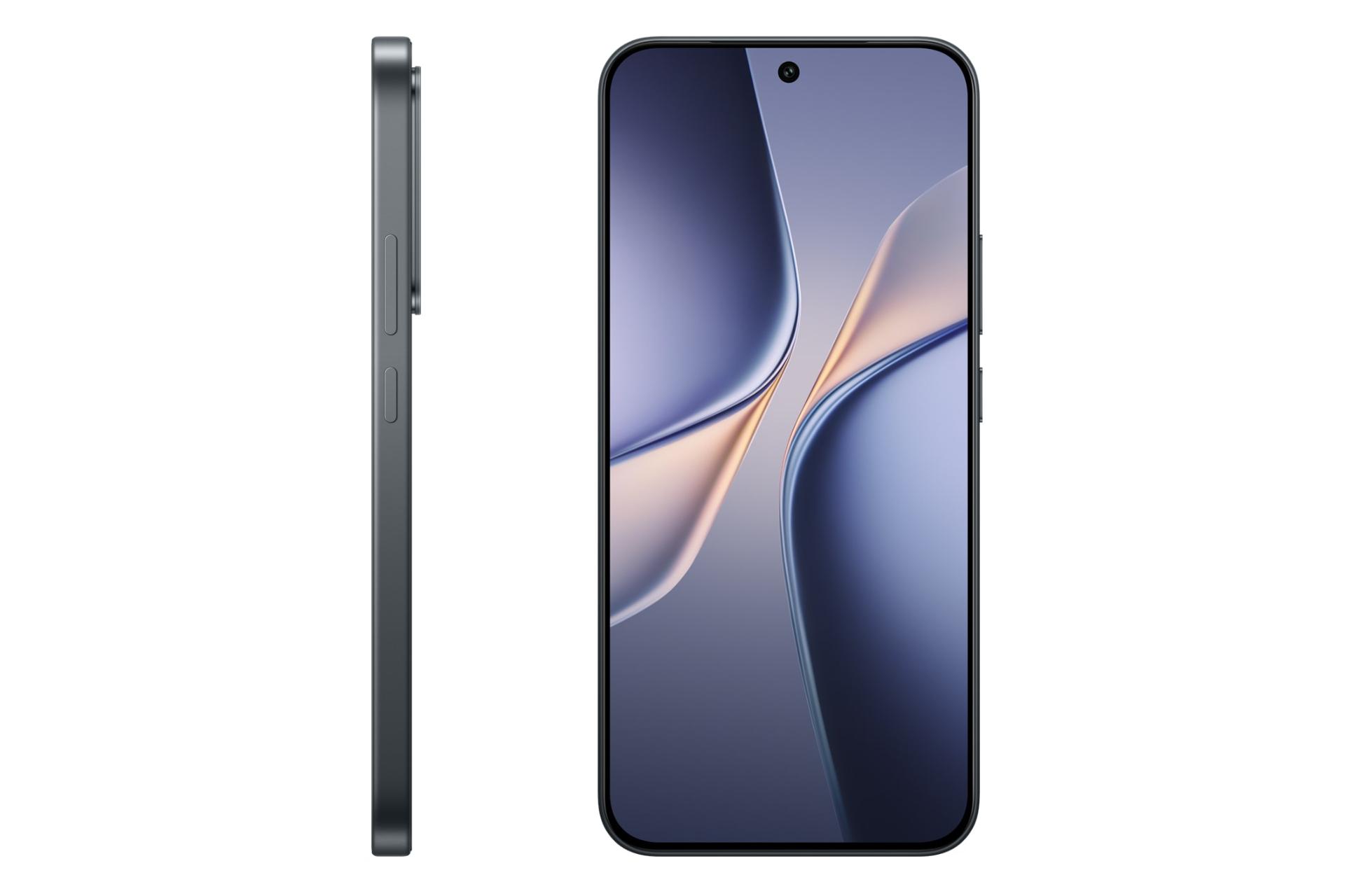پنل جلو و فریم گوشی موبایل T5 پرو ویوو مشکی / vivo T5 Pro