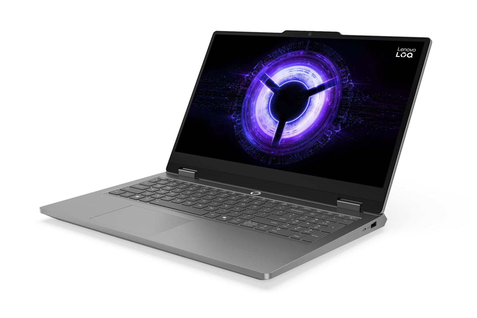 لپ تاپ لنوو Lenovo LOQ Essential 15IRX11 نمای جلو و راست