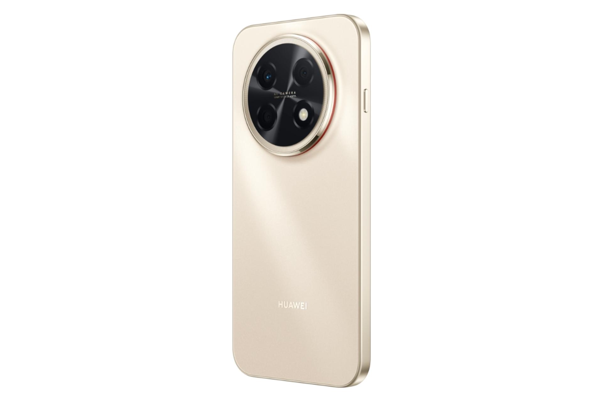 پنل پشت و چینش دوربین گوشی موبایل نوا 15 مکس هواوی طلایی / Huawei nova 15 Max