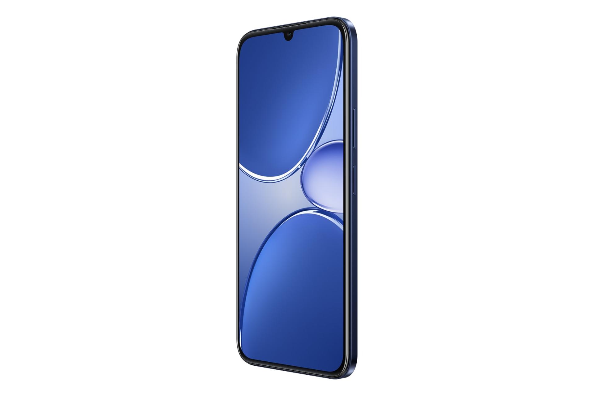 پنل جلو و صفحه نمایش گوشی موبایل ریلمی P4 لایت 5G آبی طرح دار / Realme P4 Lite 5G