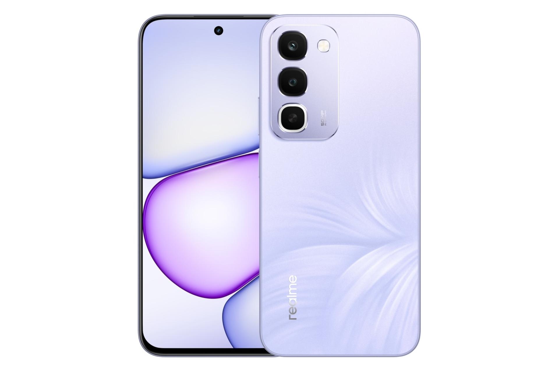 پنل جلو و پشت گوشی موبایل ریلمی Realme C100 4G ارغوانی