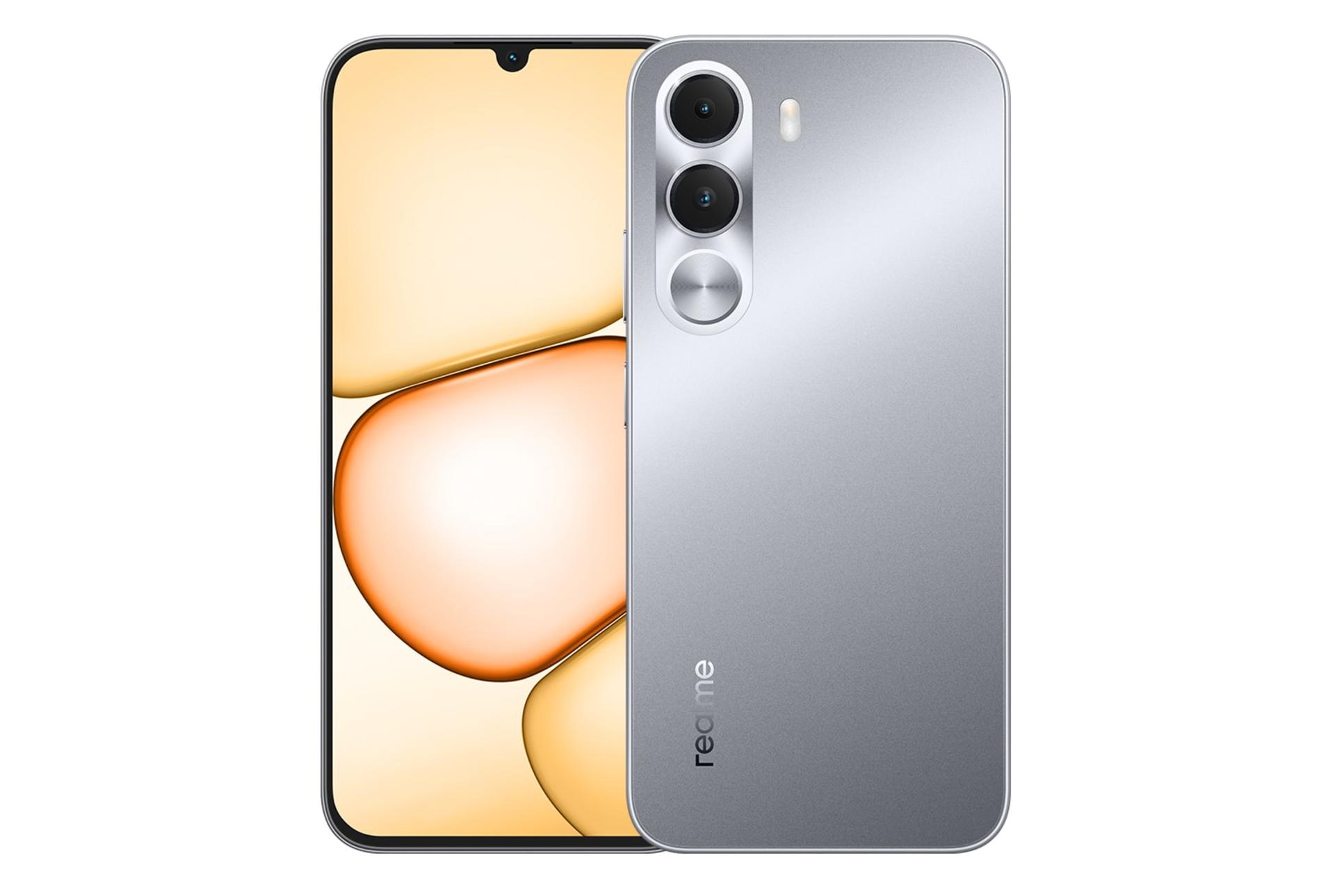 پنل جلو و پشت گوشی موبایل ریلمی Realme C100i خاکستری