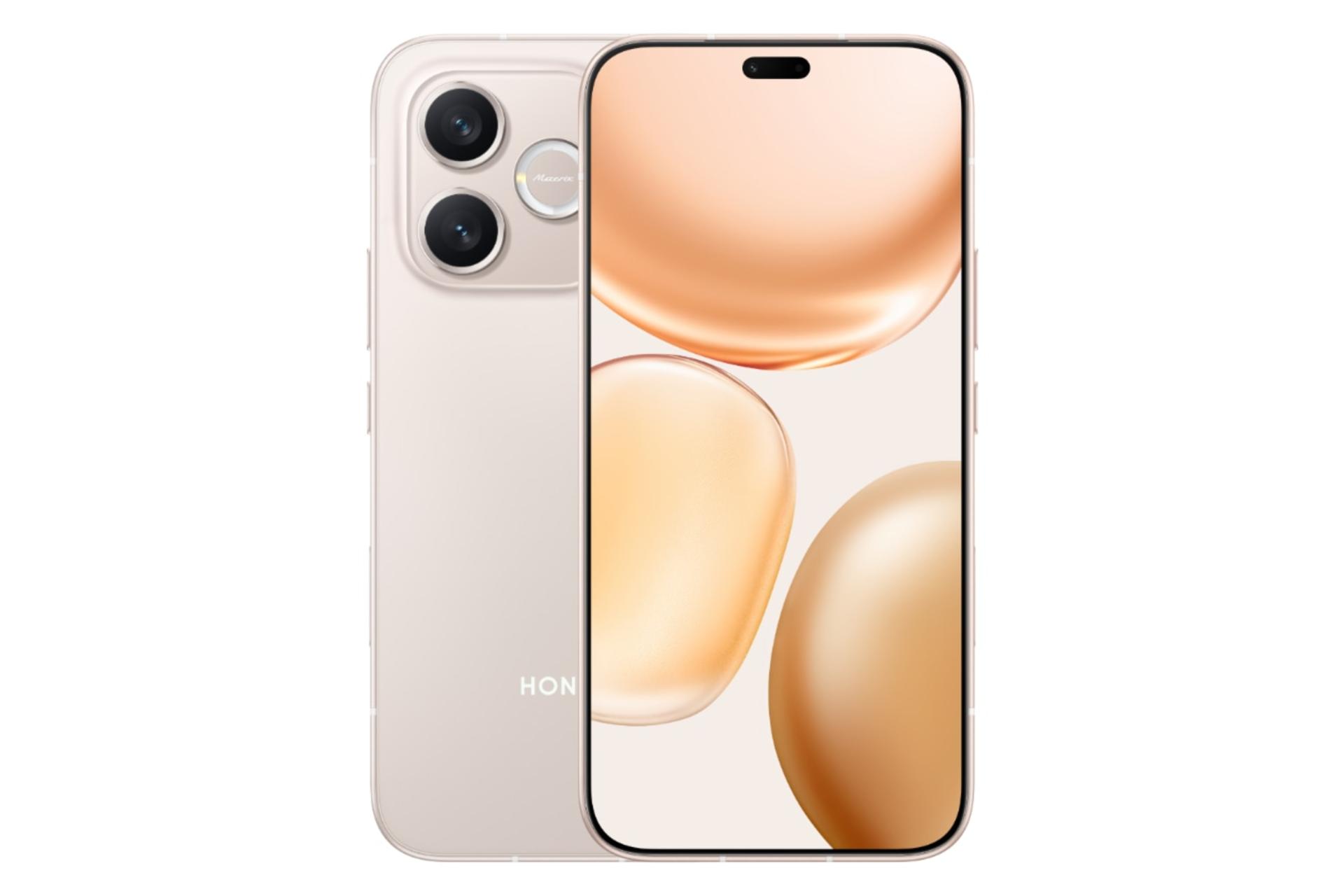 پنل جلو و پشت گوشی موبایل آنر پلی 11 پلاس طلایی / HONOR Play11 Plus