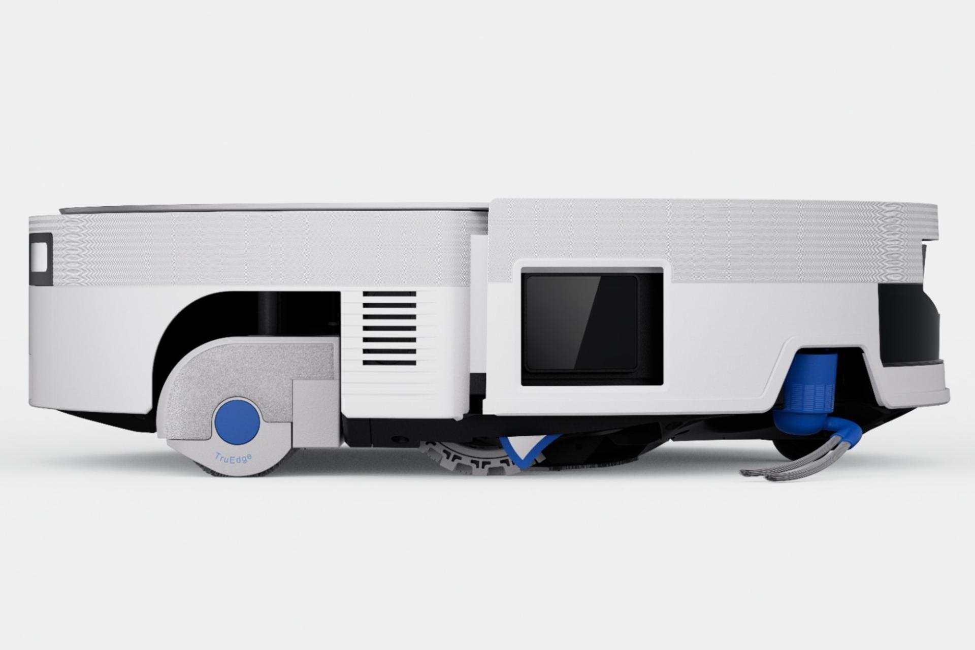 نمای جانبی جارو رباتیک اکووکس Ecovacs DEEBOT X12 PRO OMNI