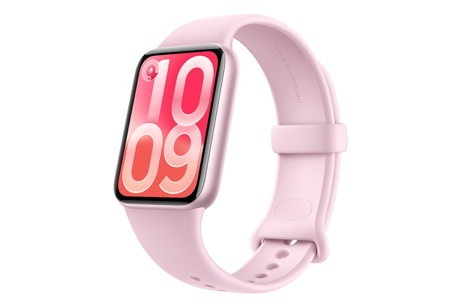 ساعت هوشمند اسمارت بند 10 پرو شیائومی صورتی / Xiaomi Smart Band 10 Pro