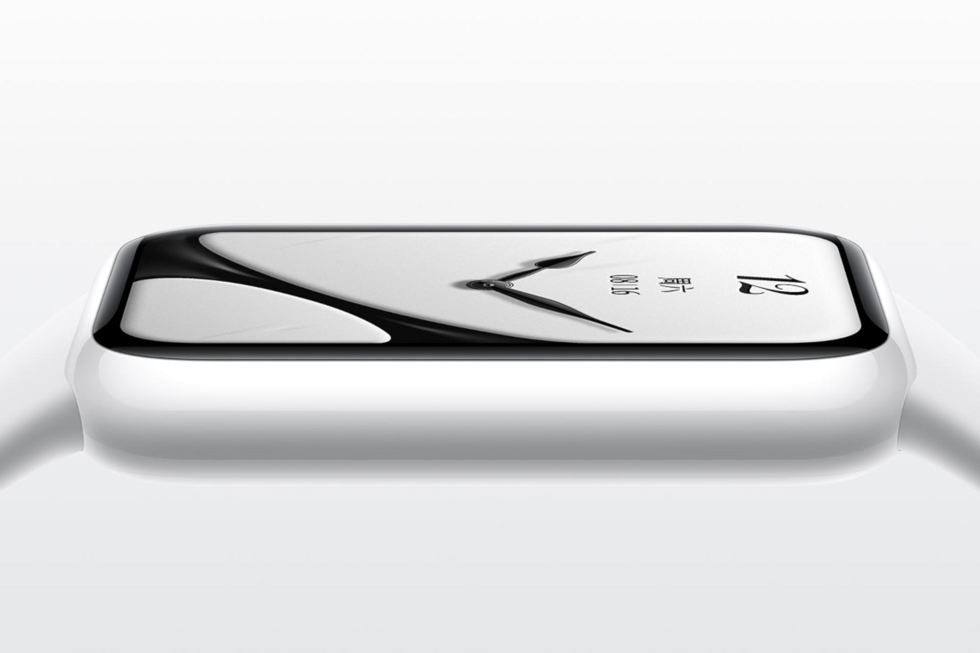 نمای جانبی ساعت هوشمند اسمارت بند 10 پرو شیائومی نسخه سرامیک / Xiaomi Smart Band 10 Pro Ceramic Edition