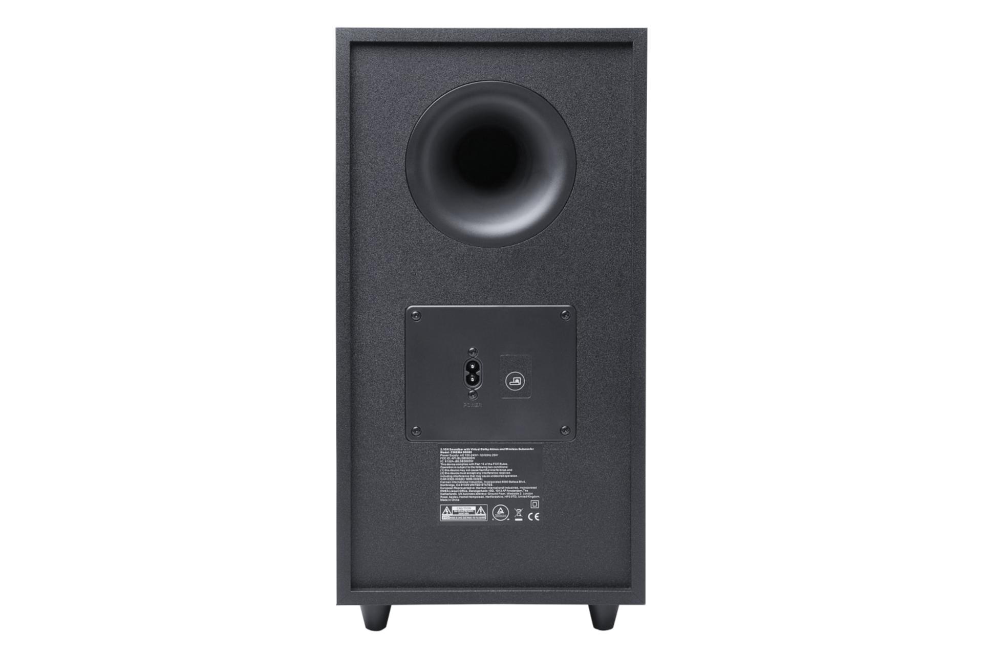 پشت ساندبار جی بی ال JBL Cinema SB580