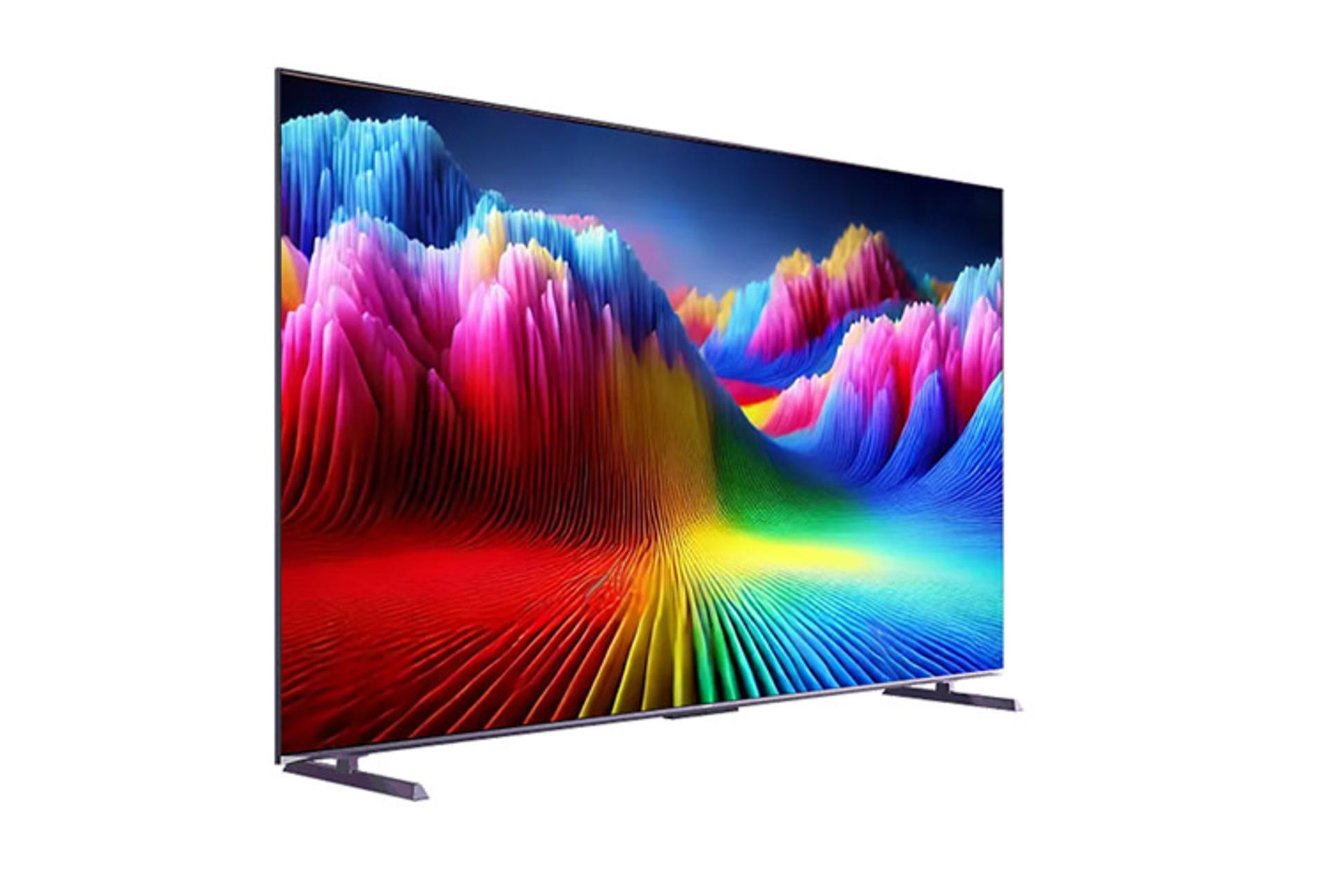 تلویزیون ایکس ویژن X.Vision 100X25 نمای جلو و چپ