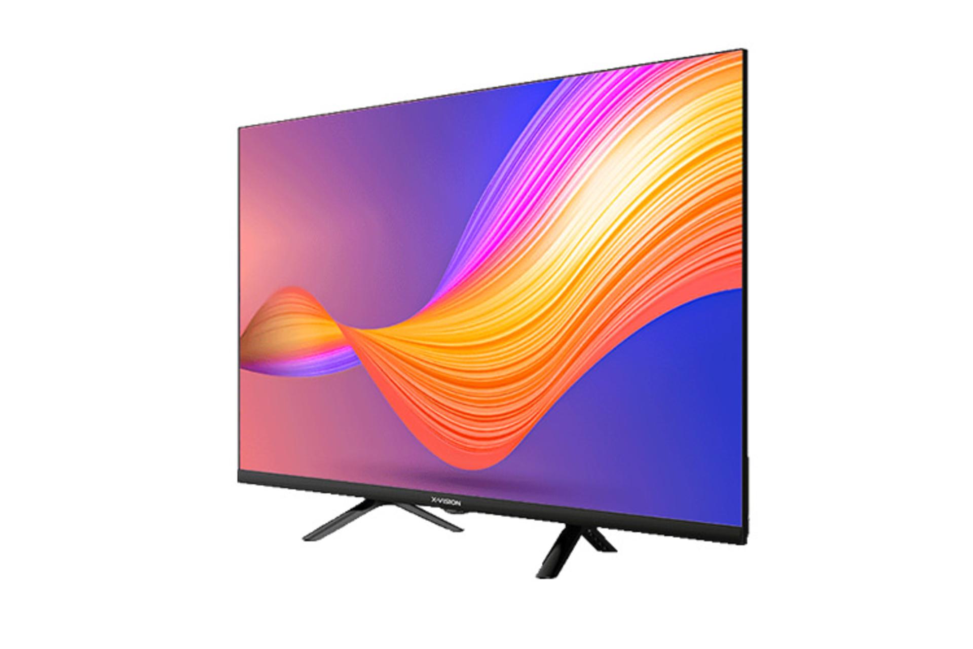 تلویزیون ایکس ویژن X-Vision 32XH600 نمای جلو و راست