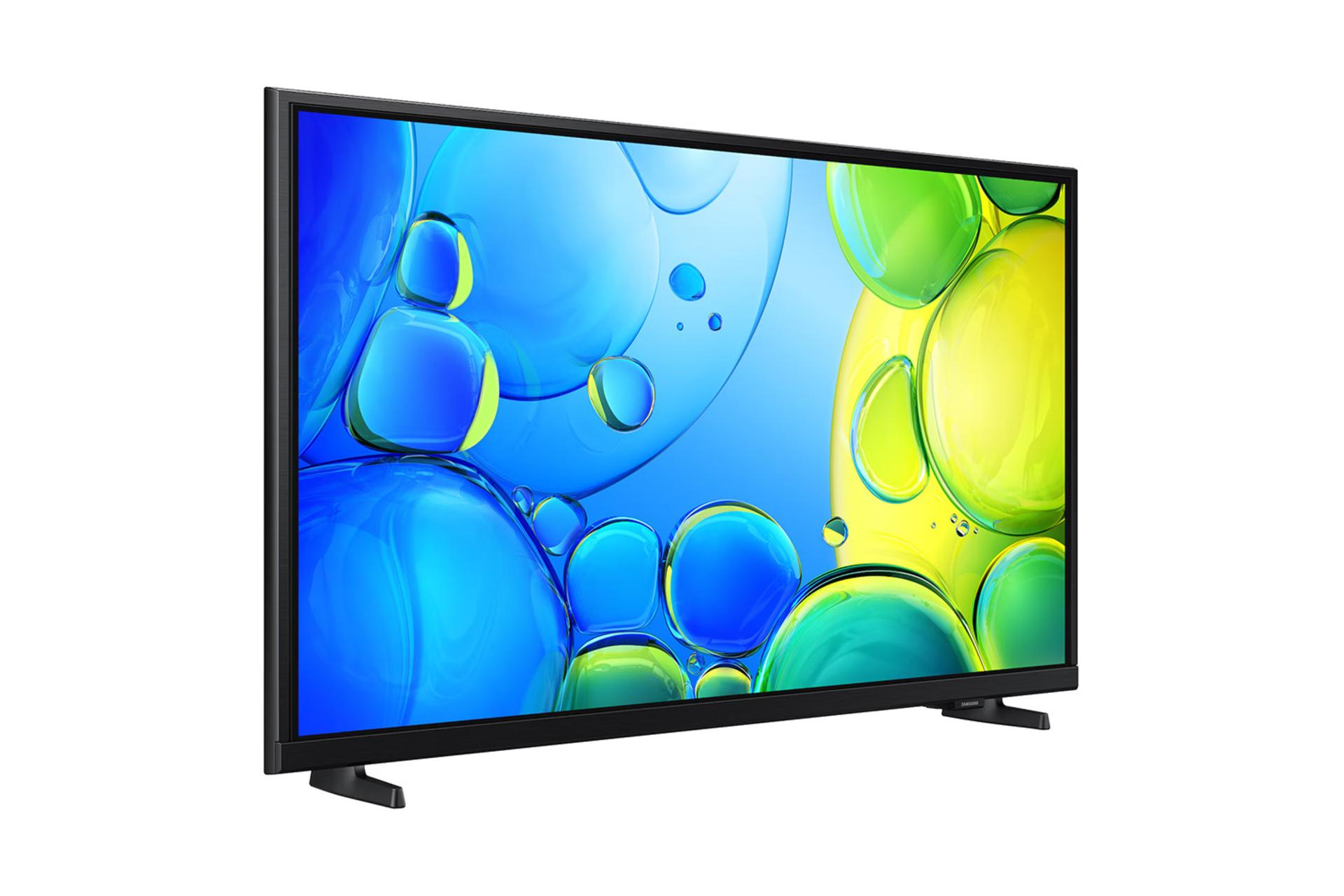 تلویزیون سامسونگ Samsung F6000F نمای جلو و چپ