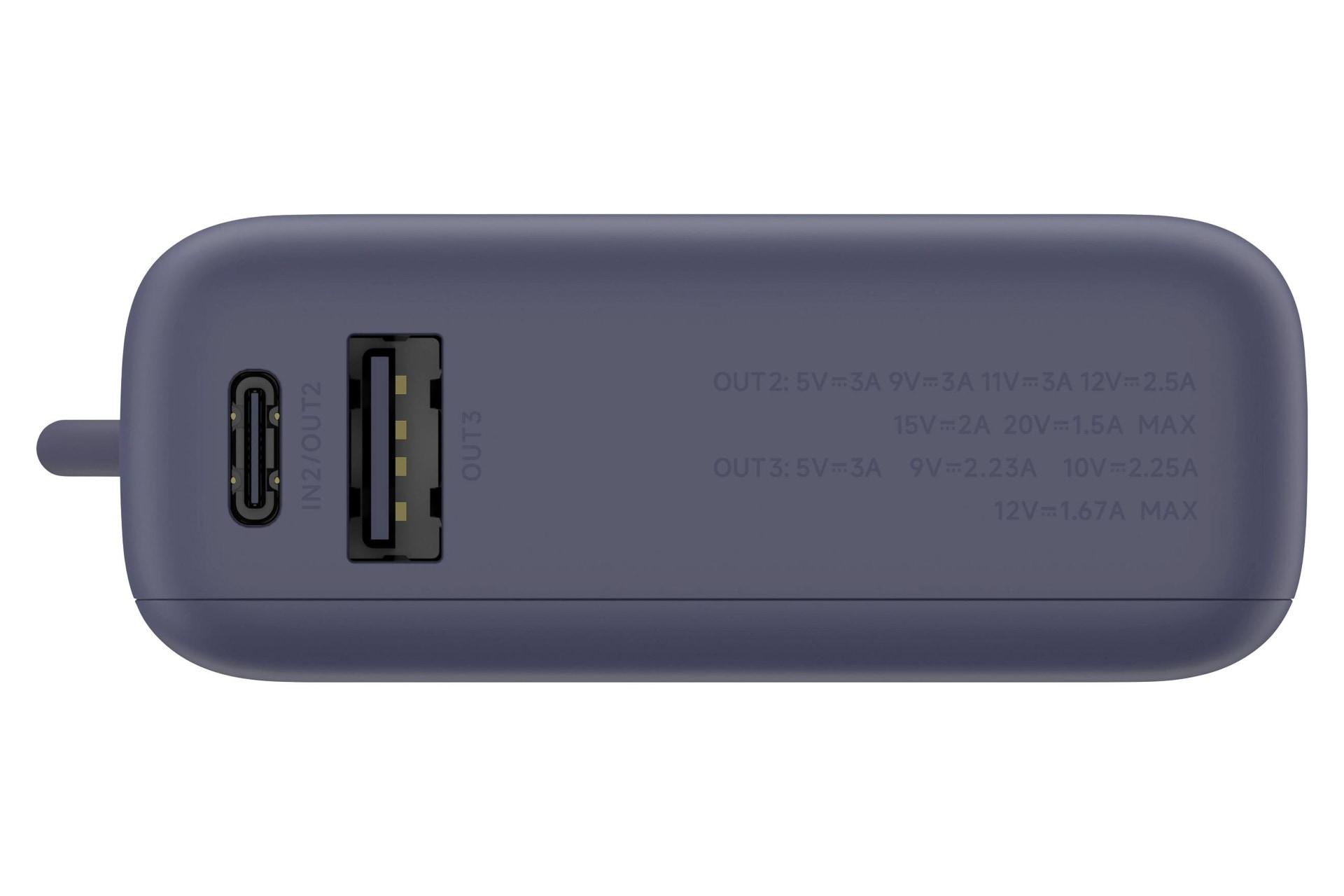 اتصالات پاور بانک شیائومی Xiaomi 33W PB1033MI 10000mAh سرمه ای