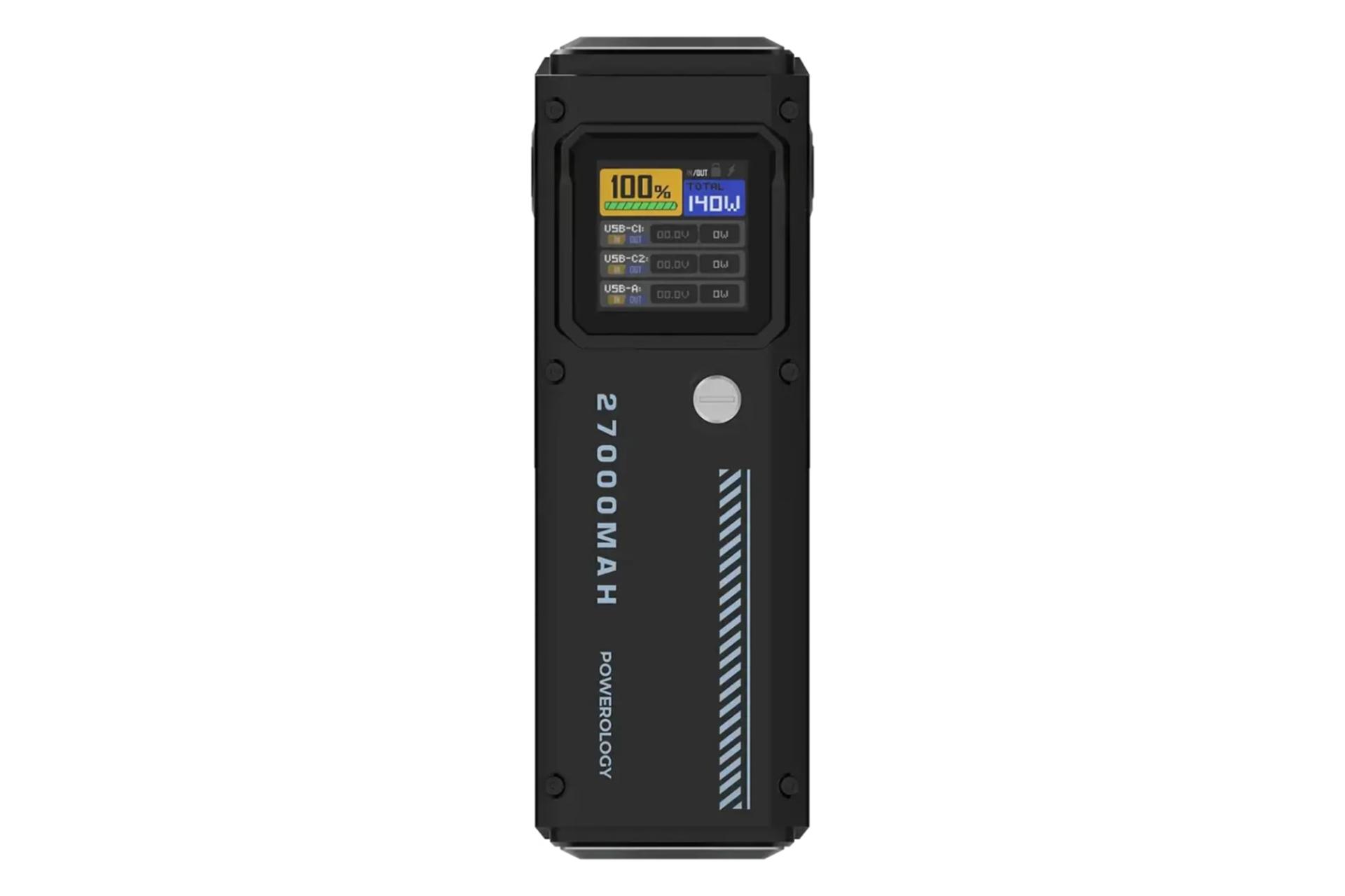 پاور بانک پاورولوجی Powerology Smart Display 27000mAh