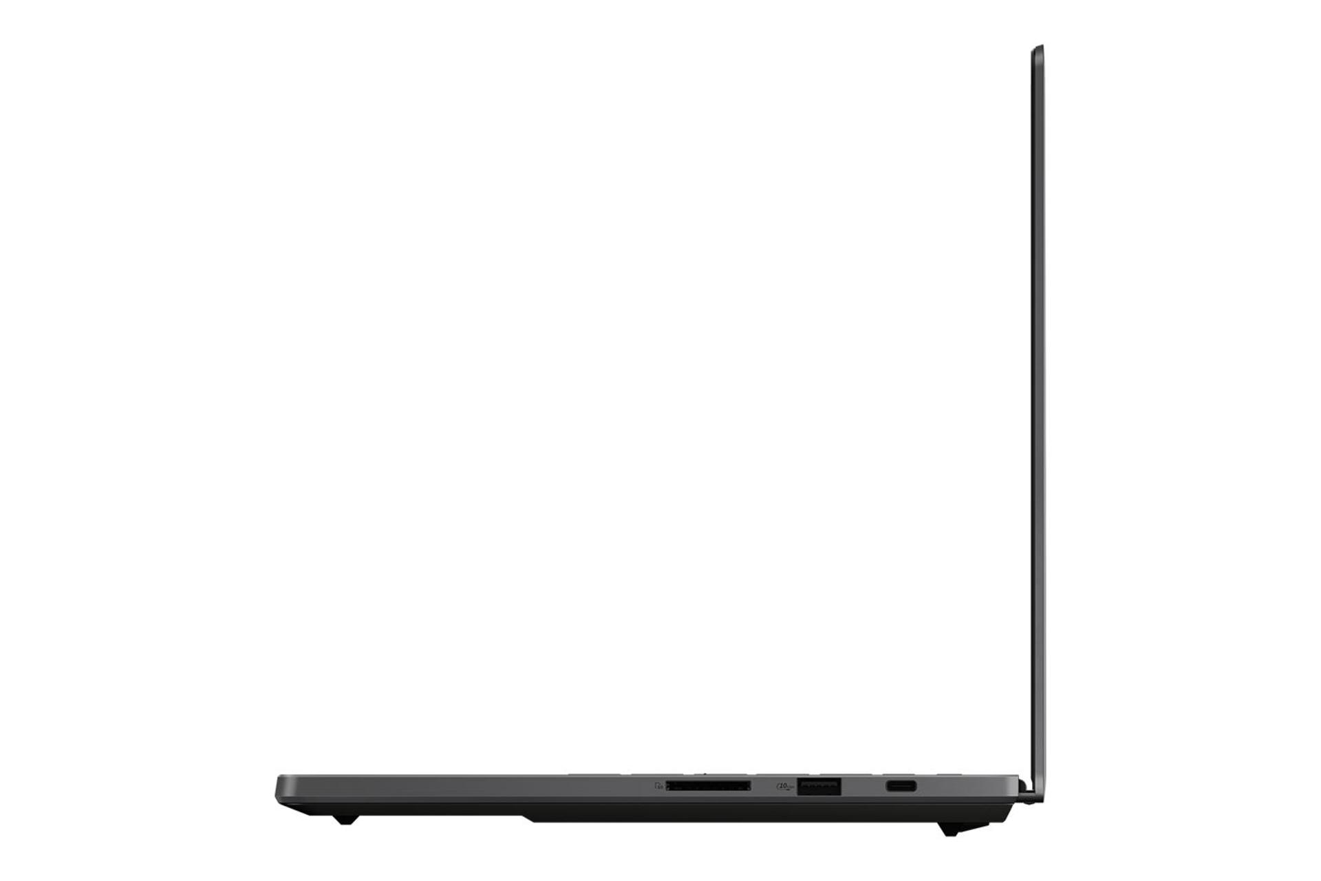 لپ تاپ ایسوس ASUS ROG Zephyrus G14 GU405 2026 نمای جانبی راست و درگاه ها