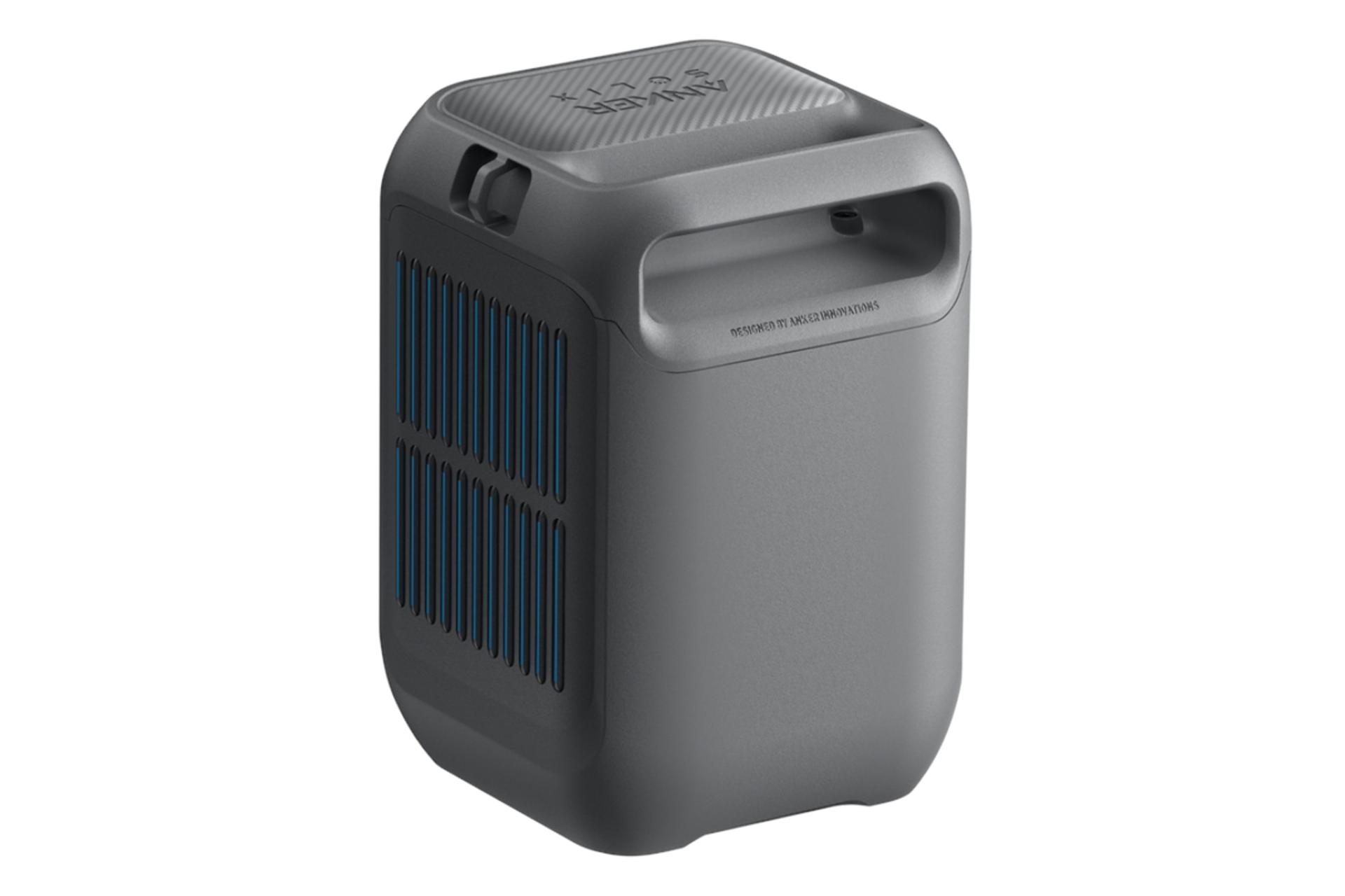 سمت چپ پشت پاور بانک انکر Anker SOLIX C300 90000mAh