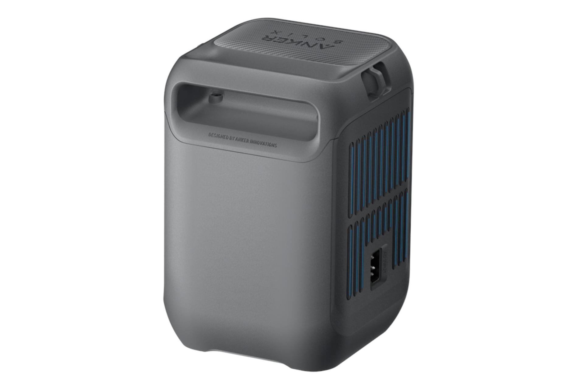 سمت راست پشت پاور بانک انکر Anker SOLIX C300 90000mAh