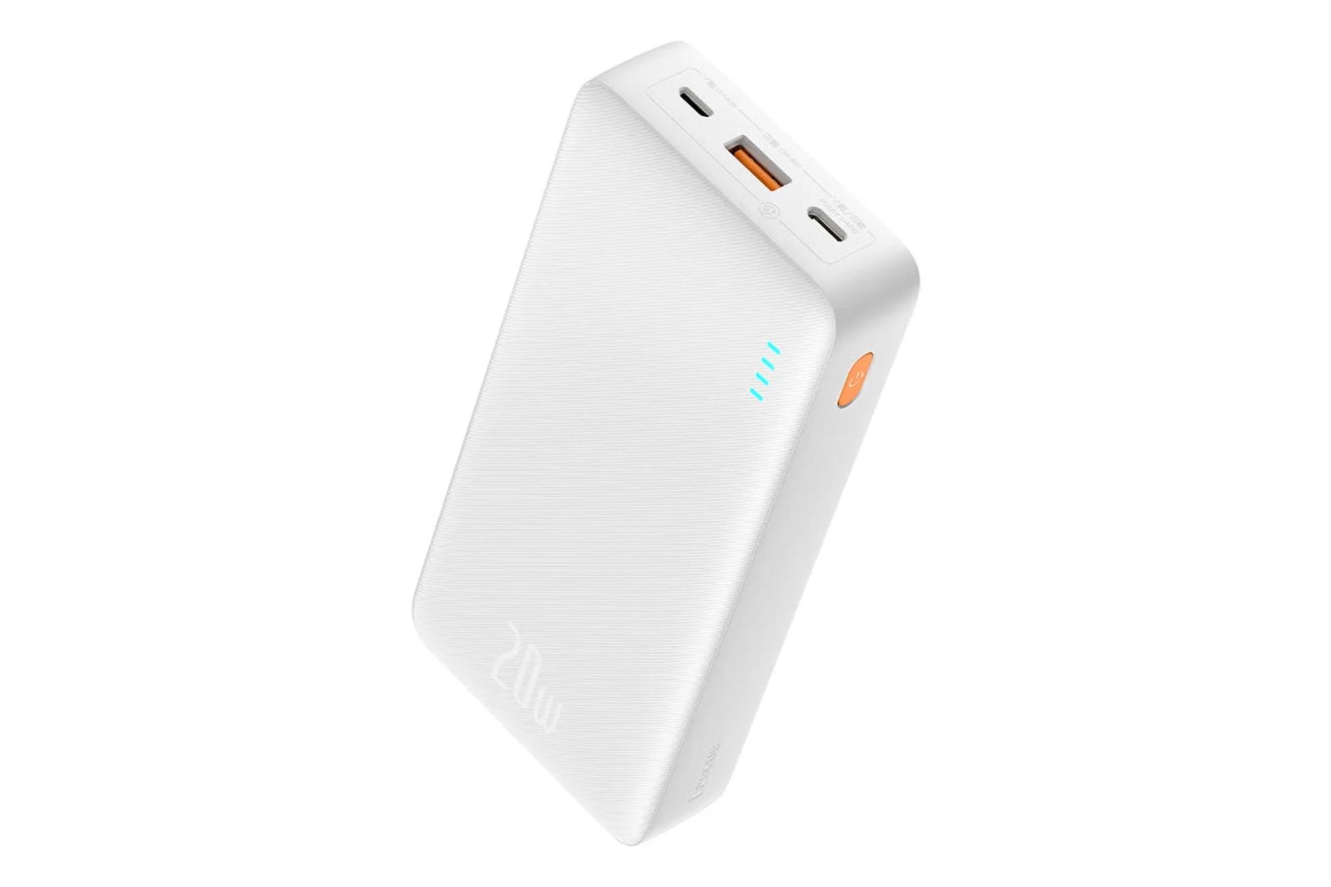 پاور بانک باسئوس Baseus Airpow 30000mAh سفید