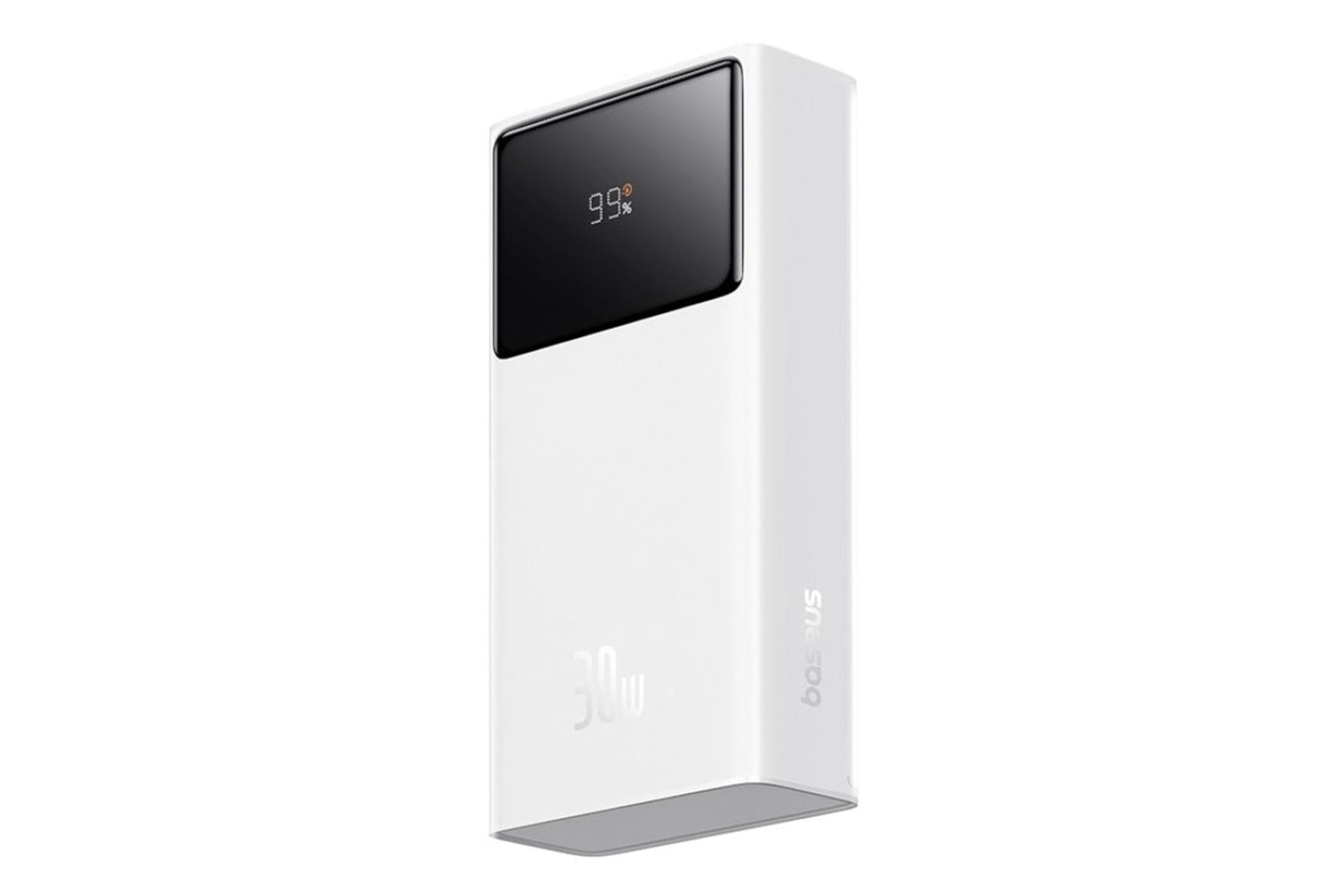 پاور بانک باسئوس Baseus Star-Lord Digital Display 30W 10000mAh سفید