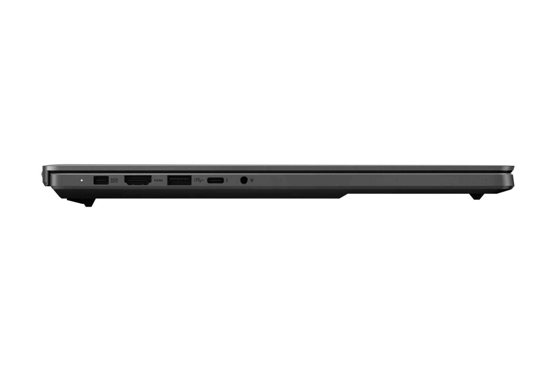 لپ تاپ ایسوس ASUS ROG Zephyrus G16 2026 GU606 نمای جانبی چپ و درگاه ها