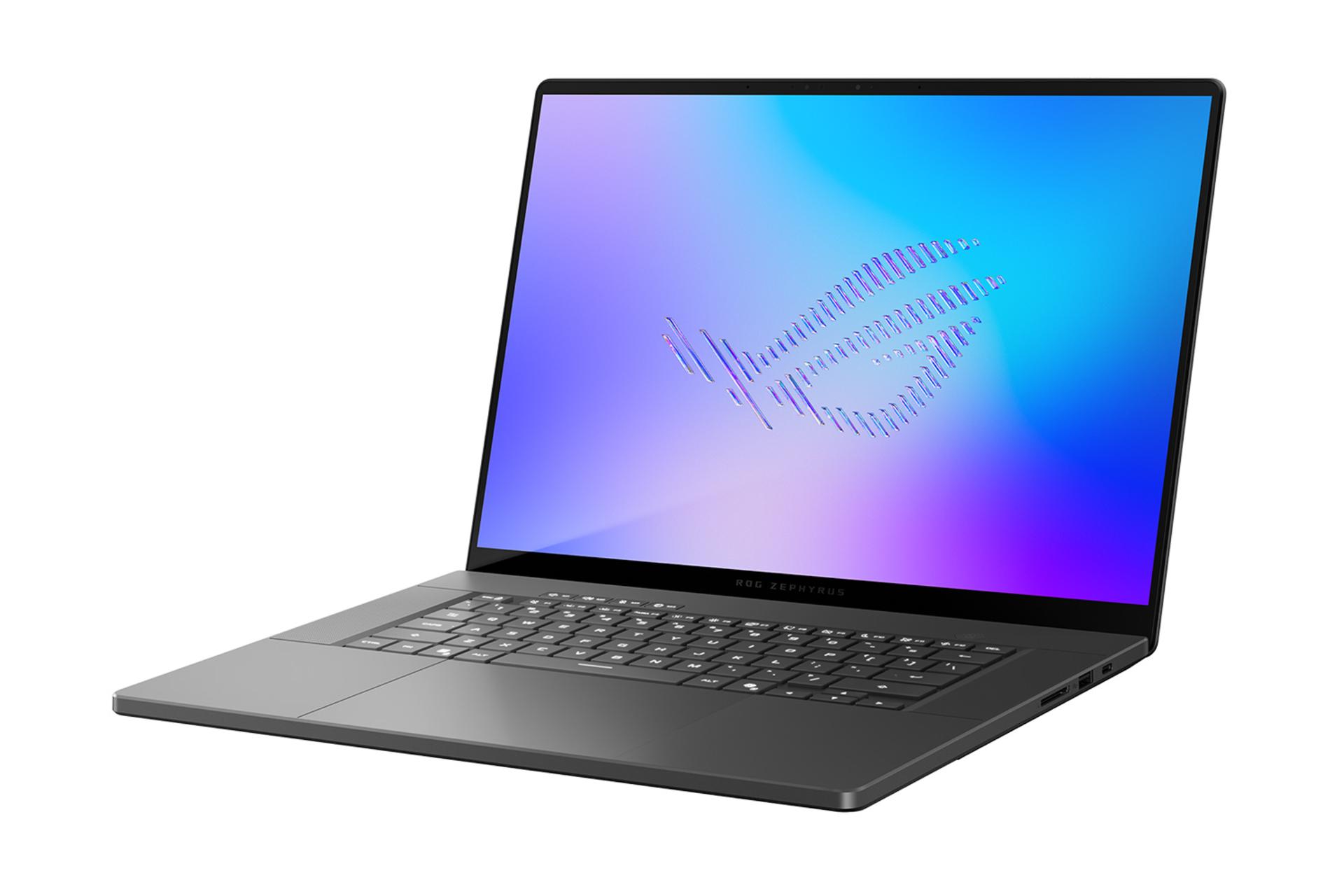 لپ تاپ ایسوس ASUS ROG Zephyrus G16 2026 GU606 نمای جلو و راست