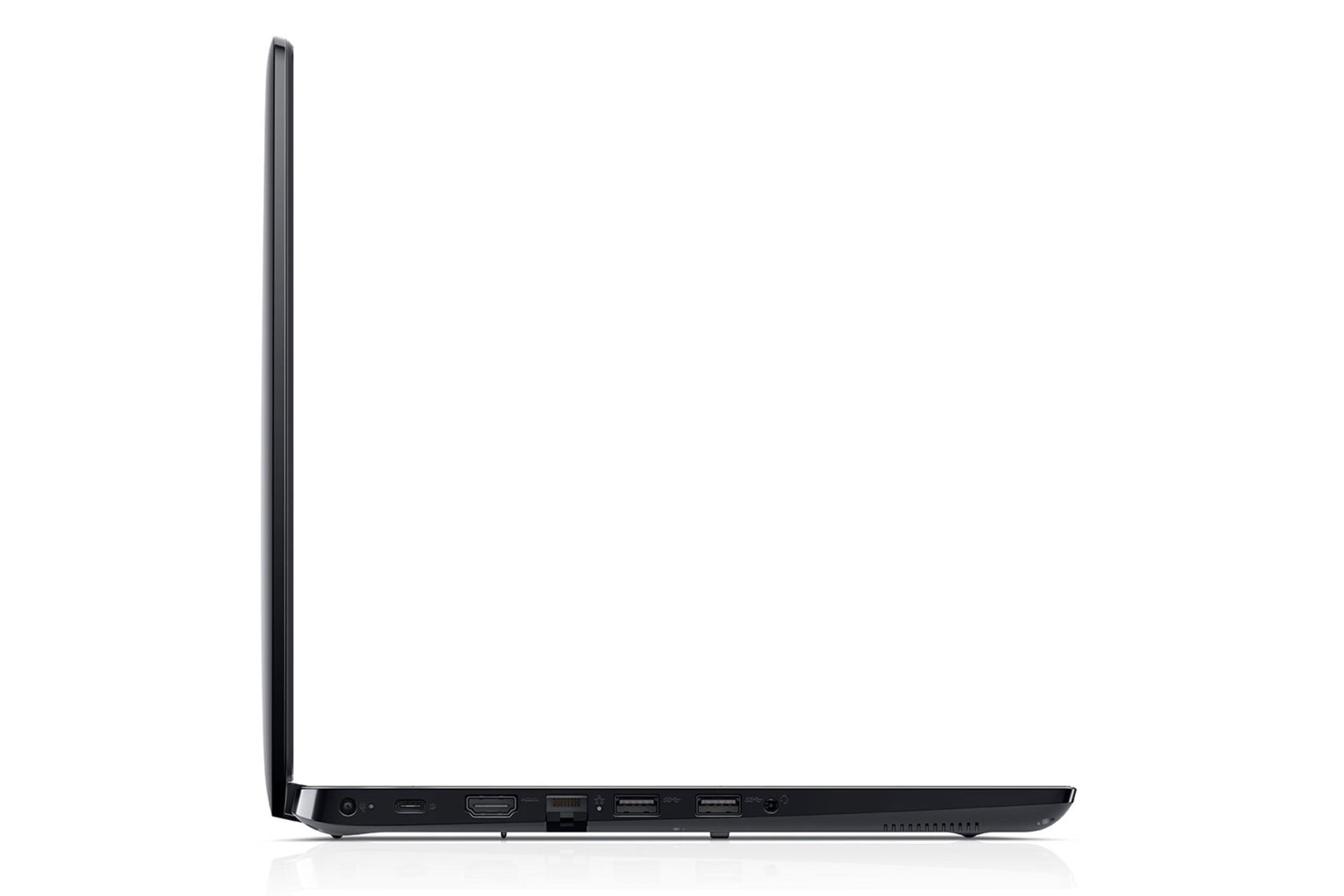 لپ تاپ دل Dell Wyse 5470 Mobile Thin Client نمای جانبی چپ و درگاه ها