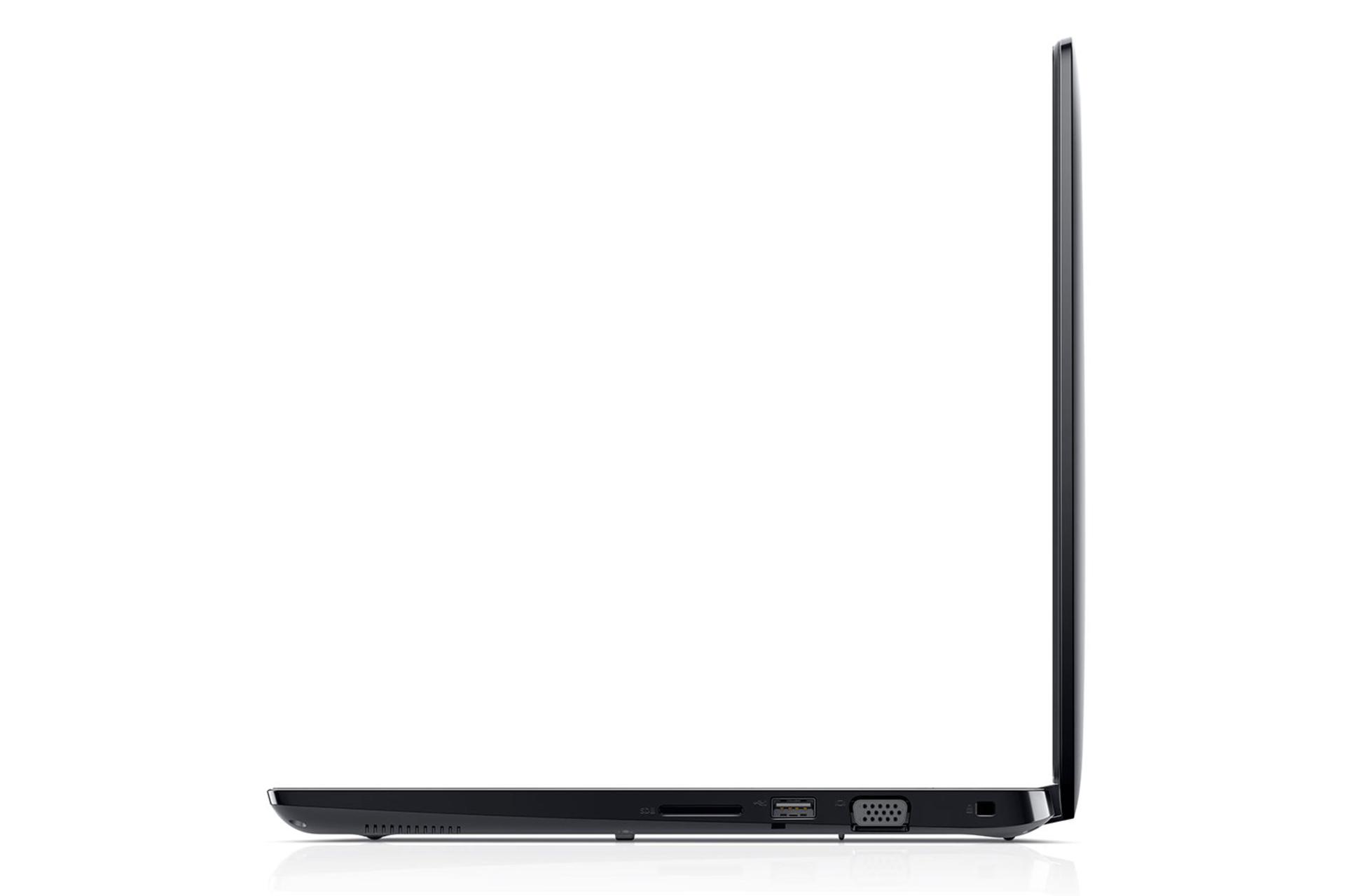 لپ تاپ دل Dell Wyse 5470 Mobile Thin Client نمای جانبی راست و درگاه ها