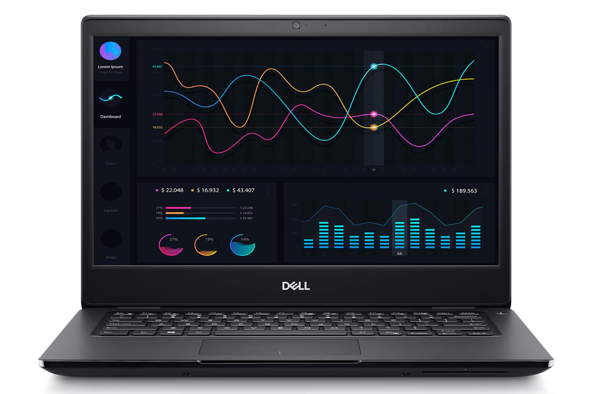 لپ تاپ دل Dell Wyse 5470 Mobile Thin Client نمای جلو