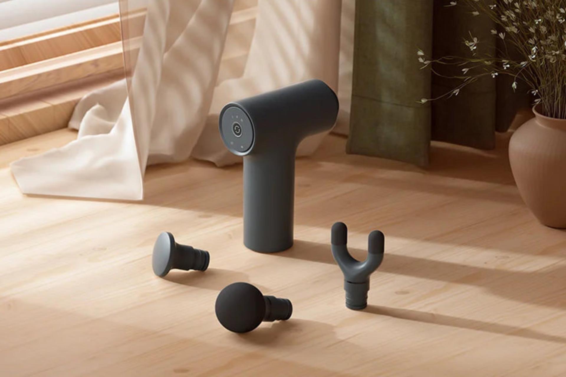 ماساژور شیائومی Xiaomi Massage Gun Mini 2 به همراه سری ها