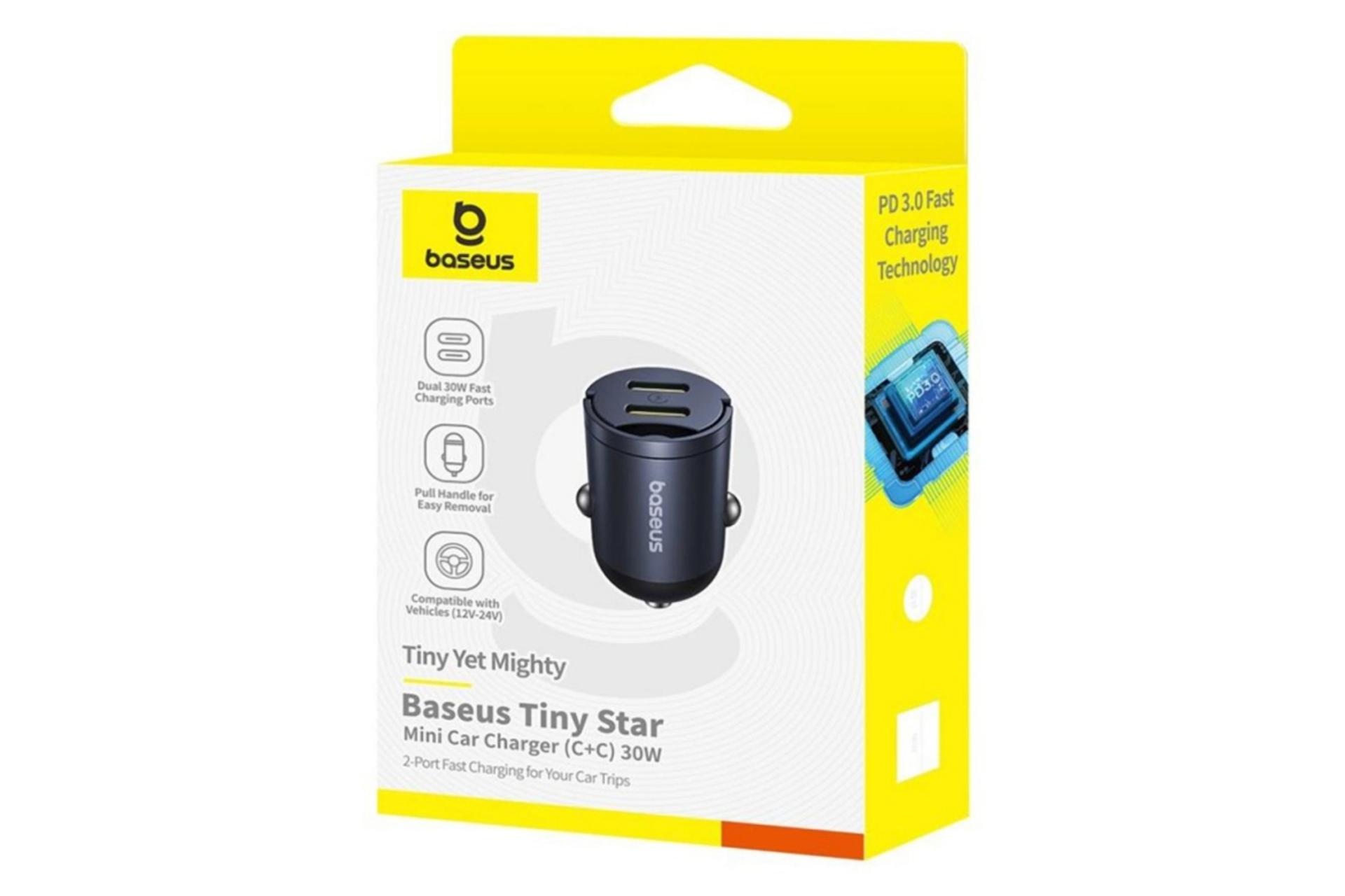 جعبه شارژر باسئوس Baseus Tiny Star VCHXX-CC