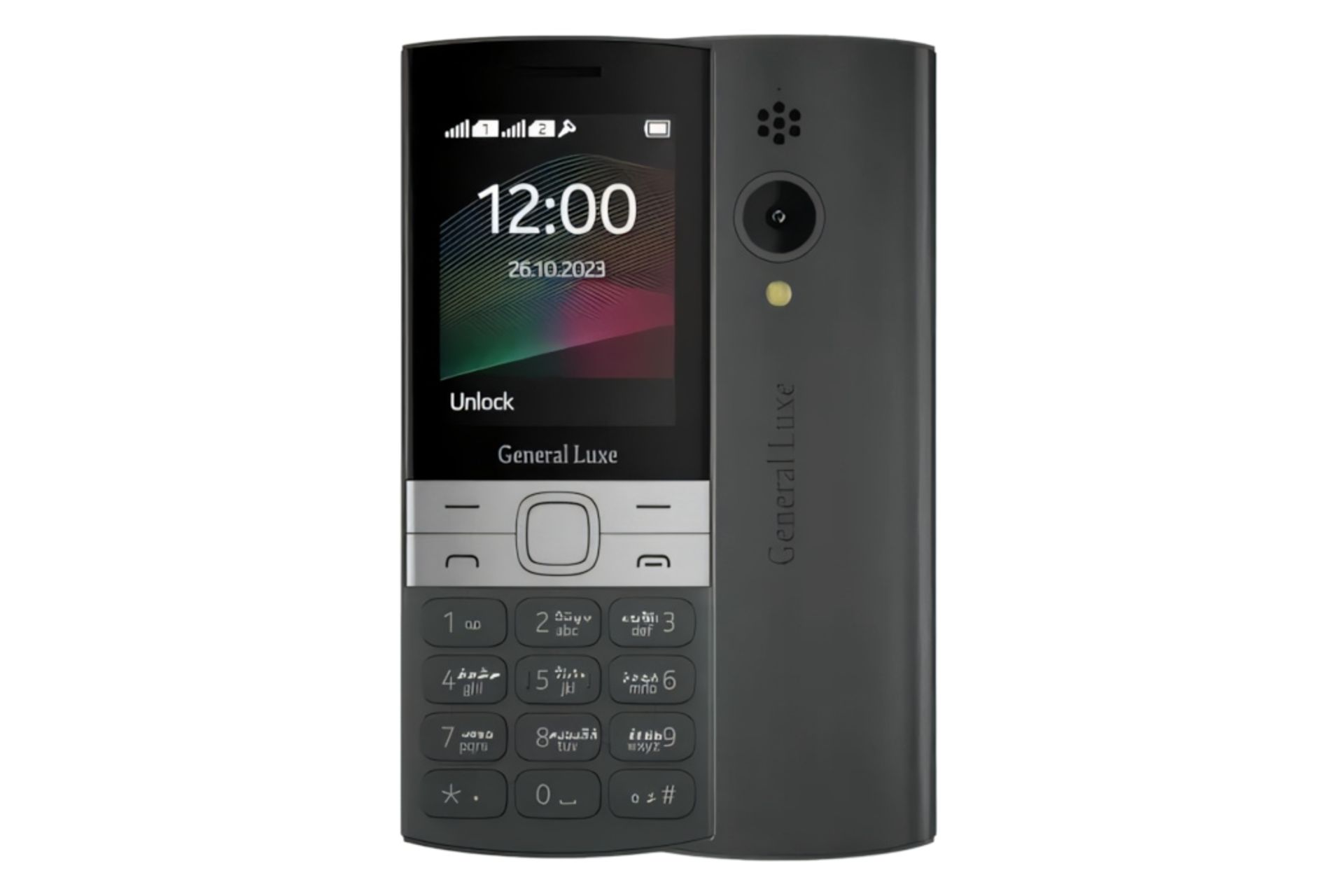 گوشی موبایل جی ال ایکس جنرال لوکس GLX General Luxe 150 New مشکی