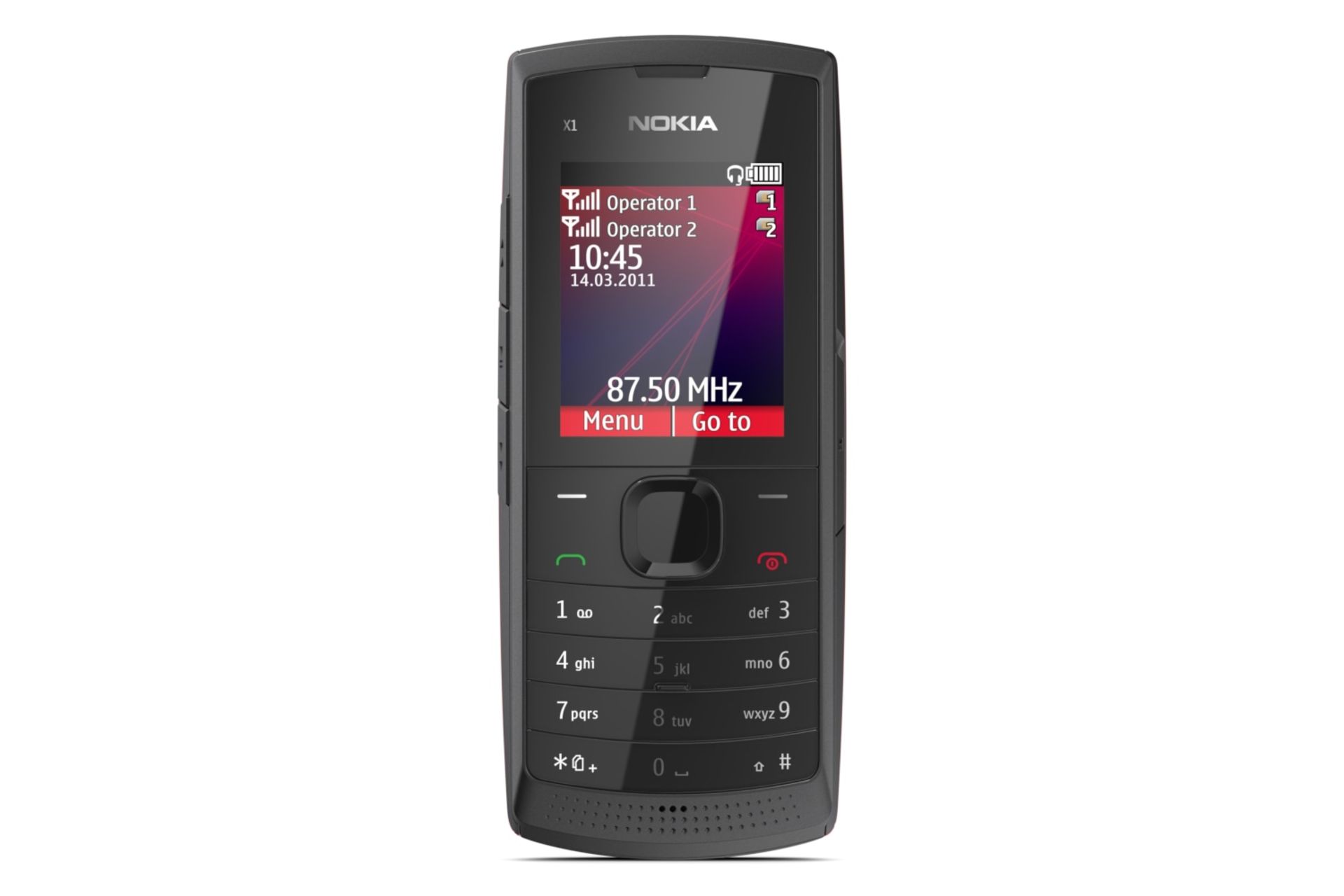 گوشی موبایل نوکیا Nokia X1-01 مشکی