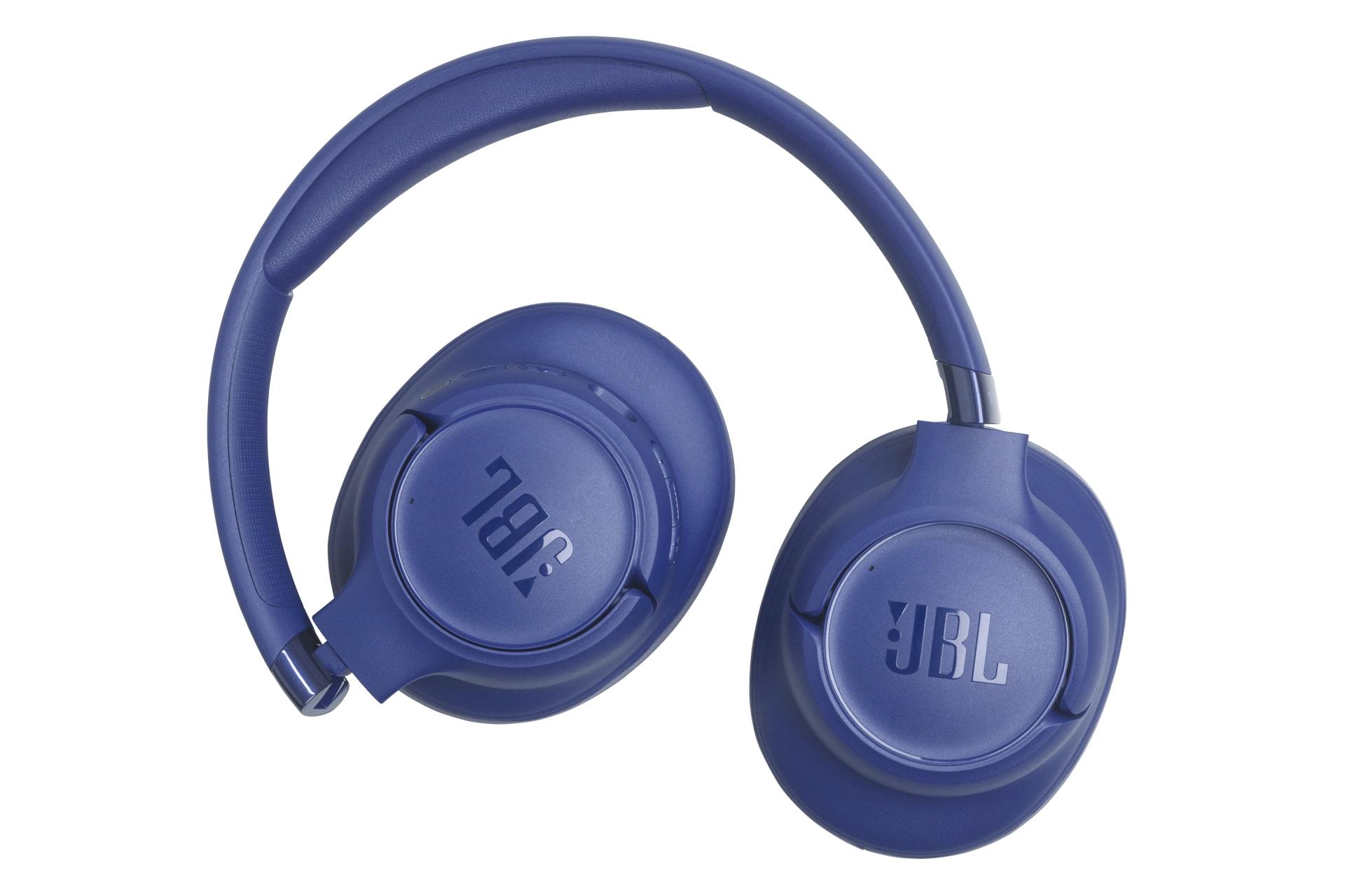 هدفون بی سیم جی بی ال JBL TUNE 780NC آبی از نمای روبرو