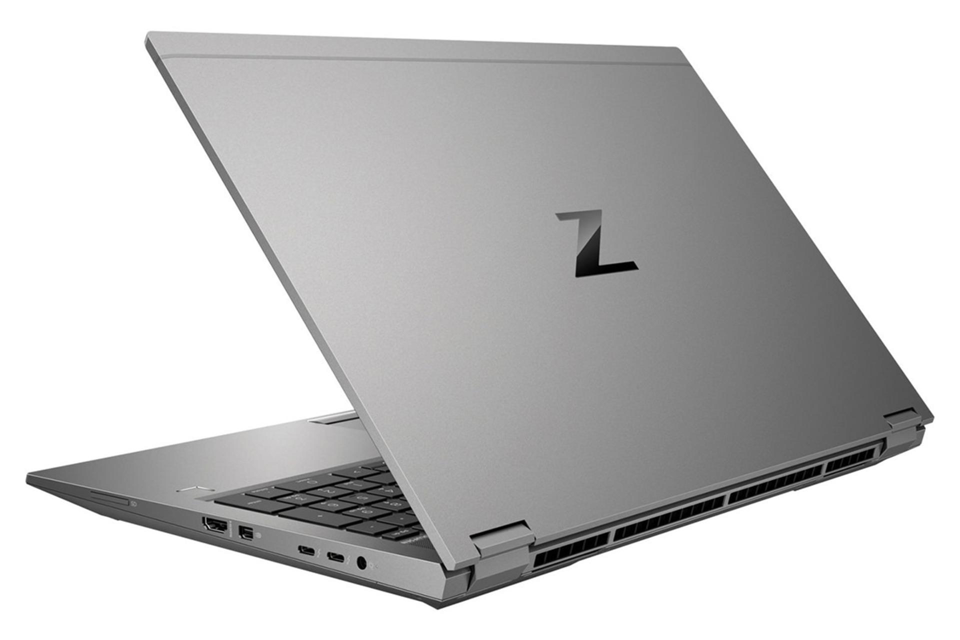 لپ تاپ اچ پی HP ZBook Fury 15 G7 نمای پشت و جانبی