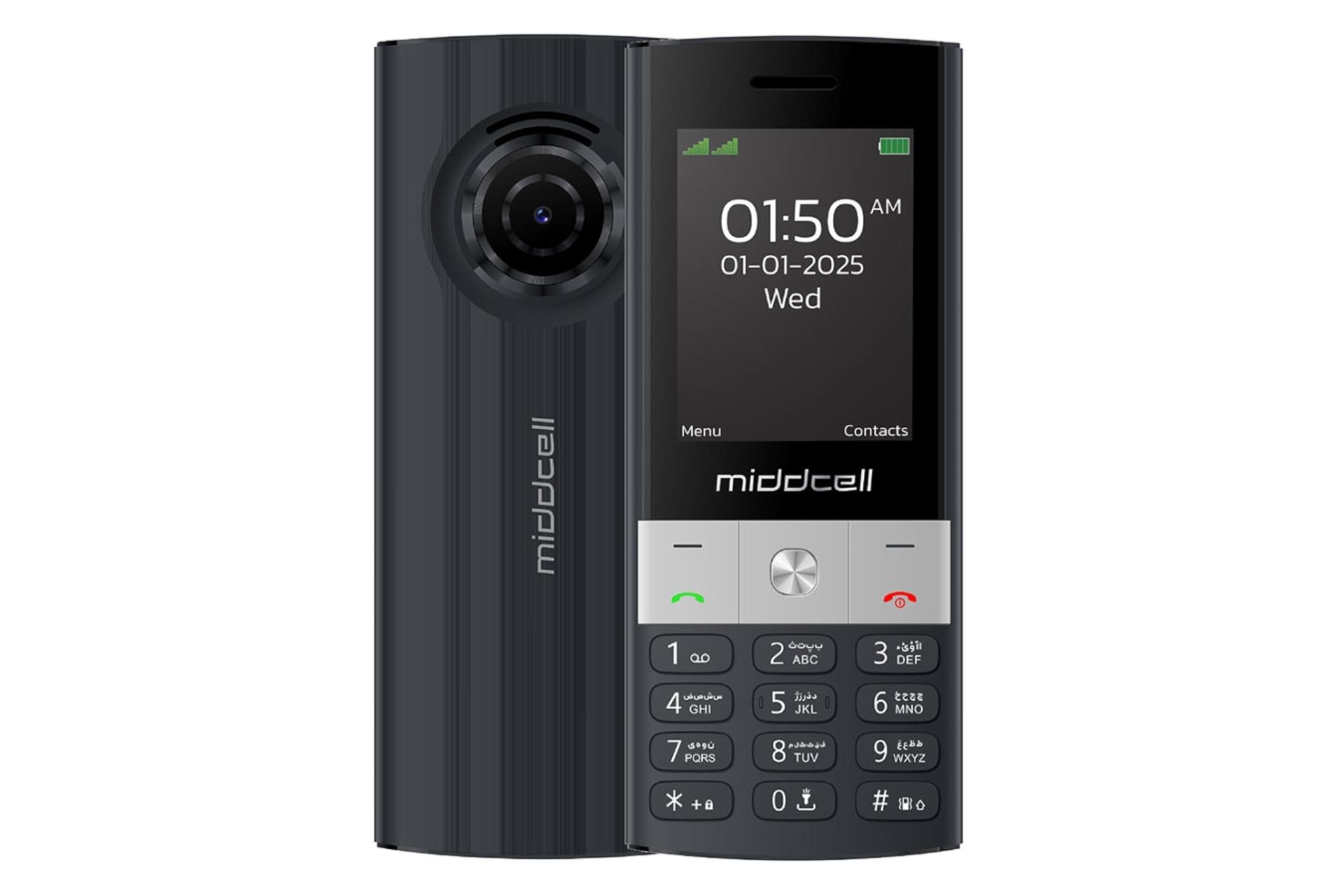 گوشی موبایل میدسل Middcell M150 مشکی
