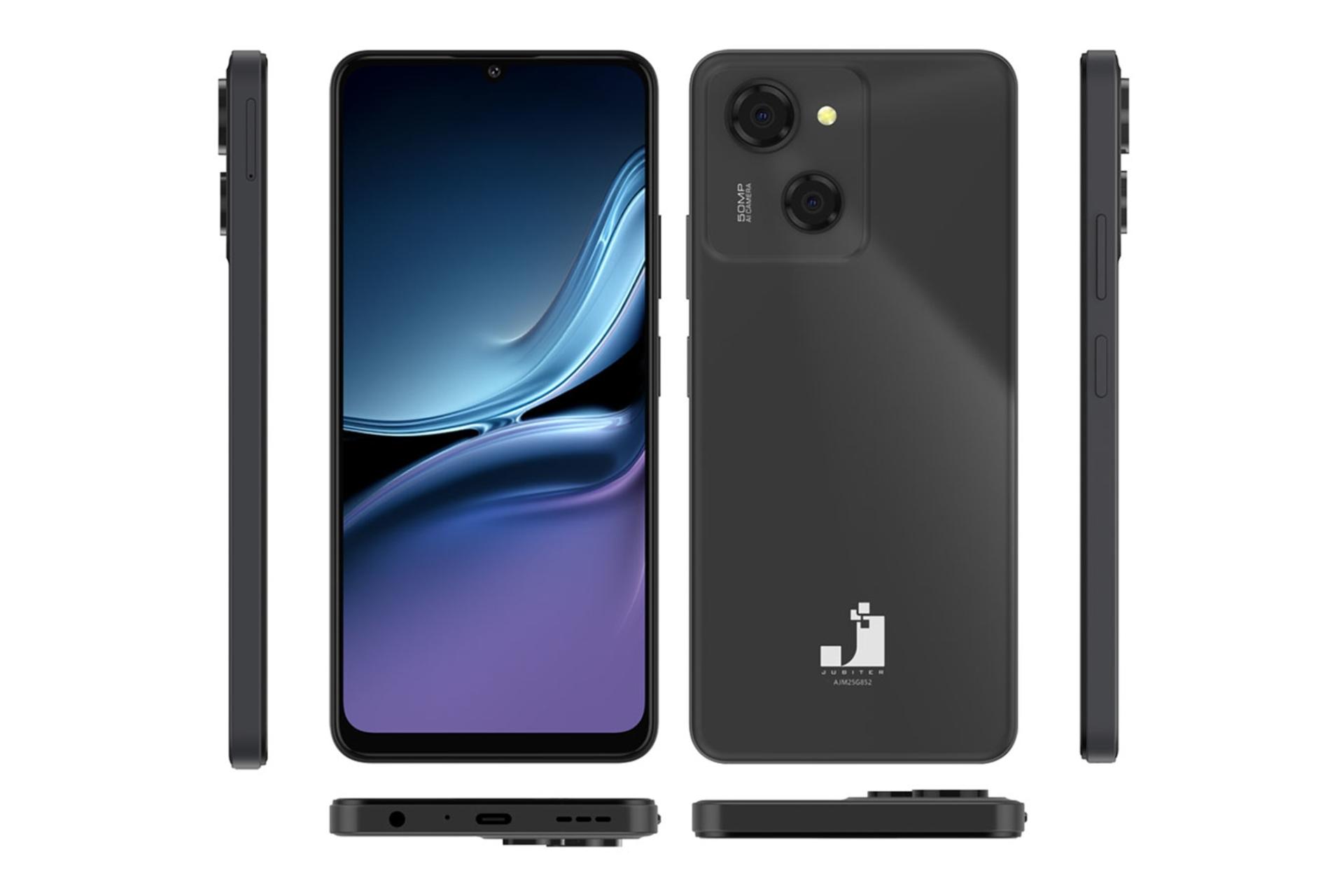 گوشی موبایل ژوبیتر Jubiter jPhone M25 از تمام زوایا